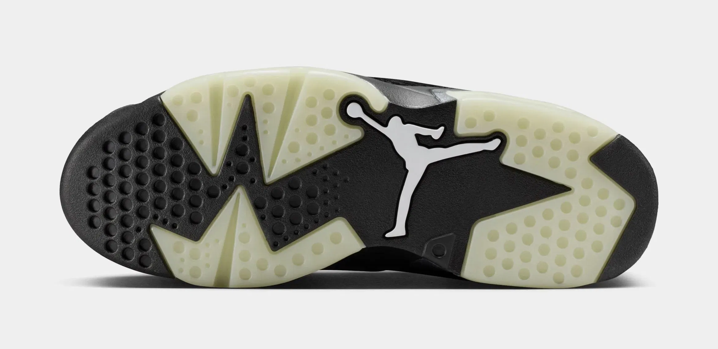Air Jordan 6 Low Black Out Womens Lifestyle Shoes (Black)