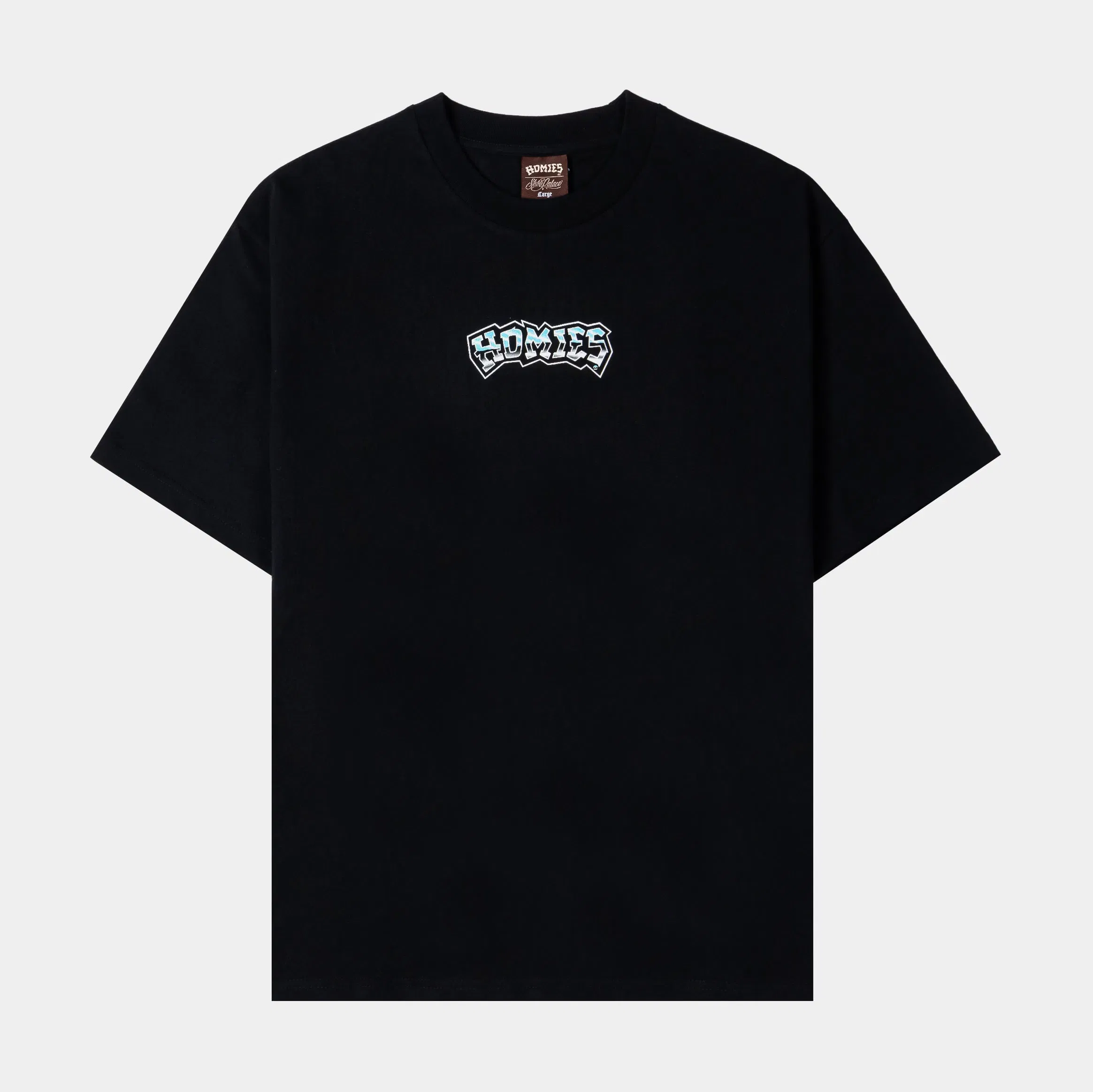 HOMIES X SP SP x Homies Old Skool Originals Mens Short Sleeve Shirt (Black/Blue)
