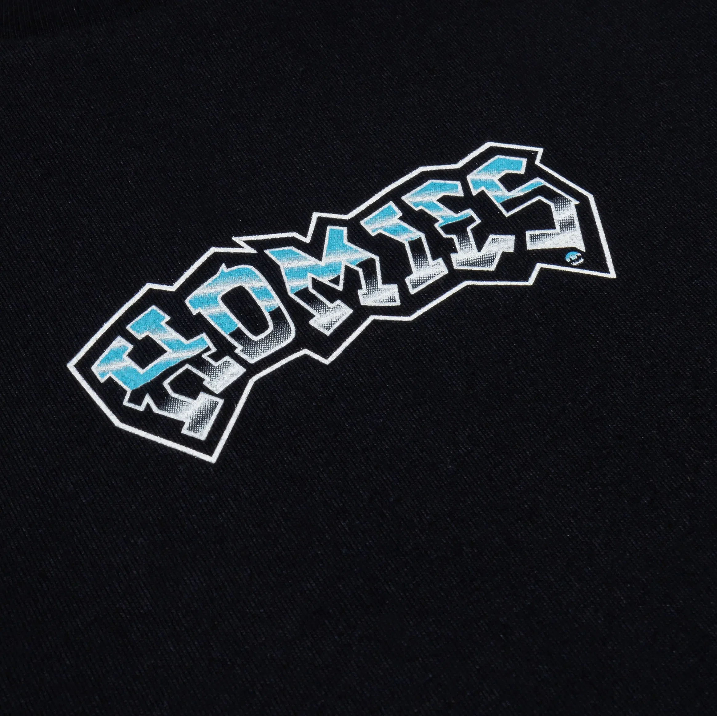 HOMIES X SP SP x Homies Old Skool Originals Mens Short Sleeve Shirt (Black/Blue)