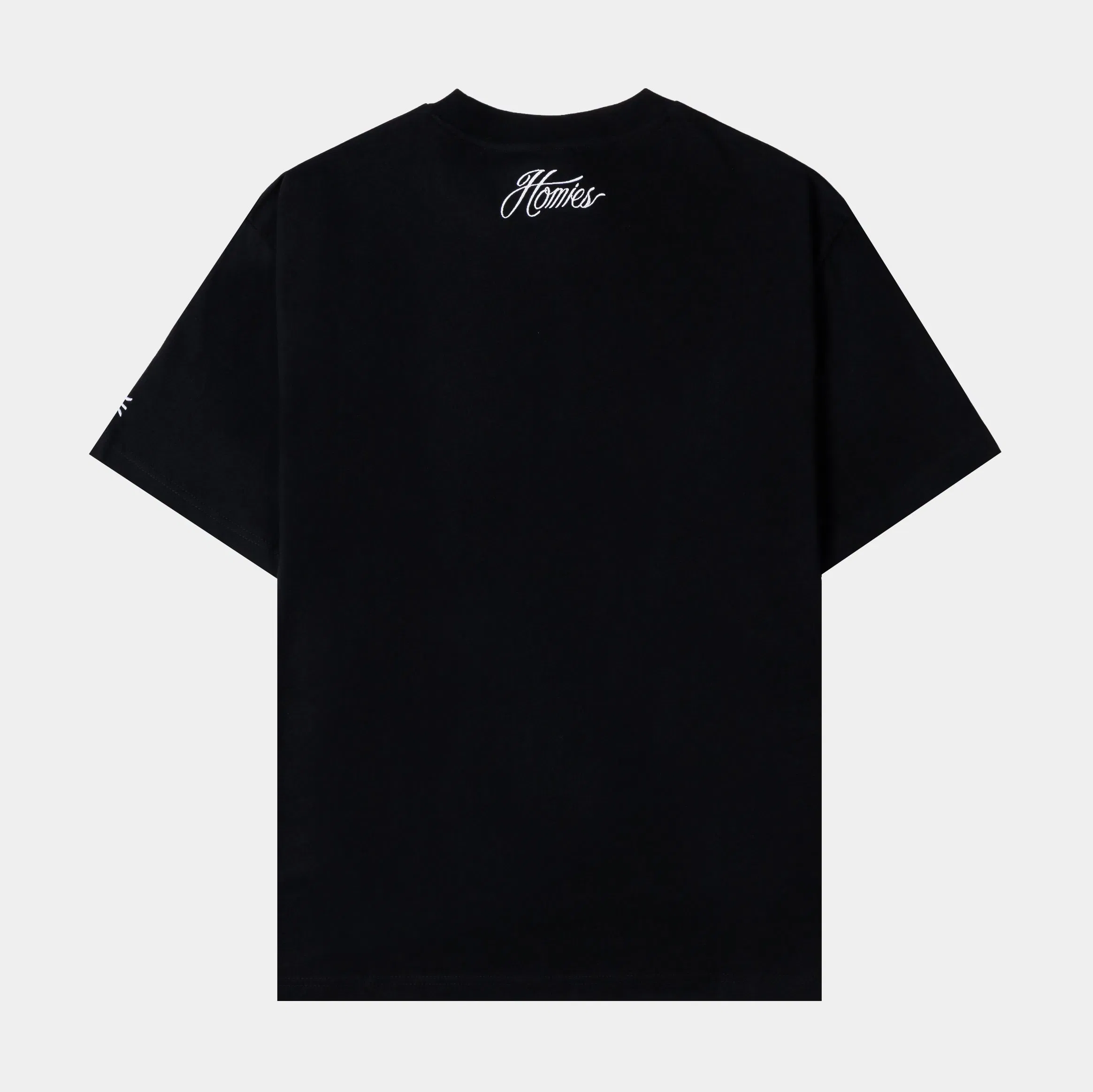 HOMIES X SP SP x Homies Smile Now Cry Later Mens Short Sleeve Shirt (Black/Silver)