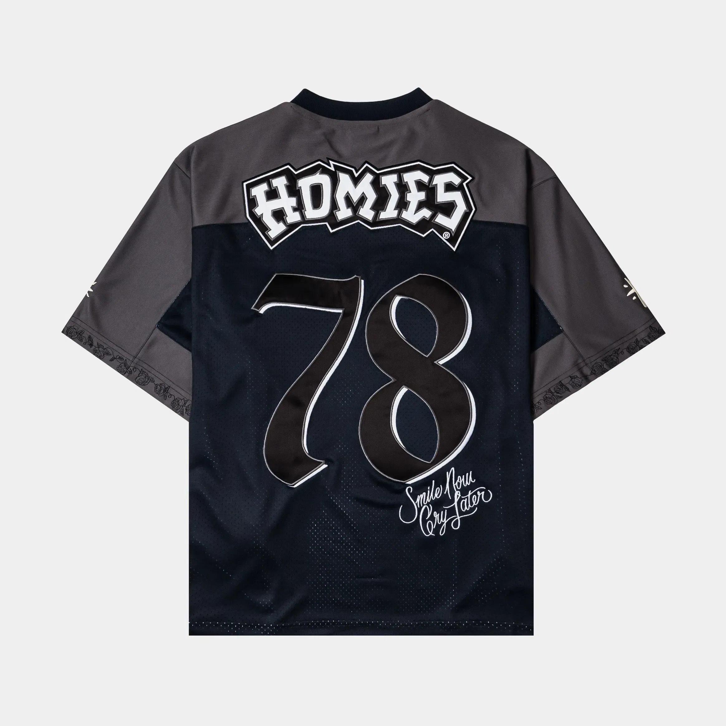 HOMIES X SP SP x Homies Smile Now Mesh Mens Jersey (Black/Grey)