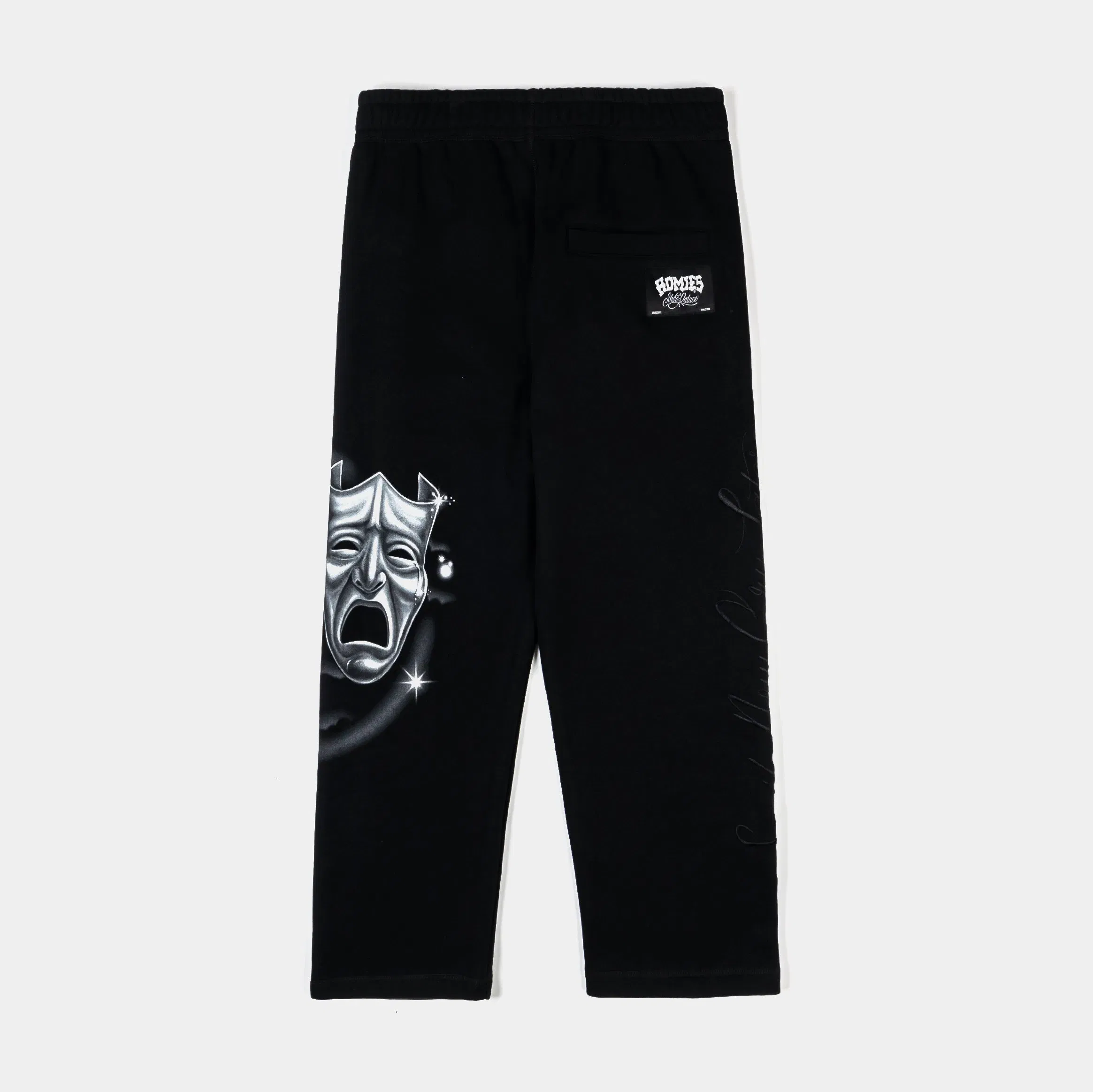 HOMIES X SP SP x Homies Masks Fleece Mens Sweatpants (Black/Silver)