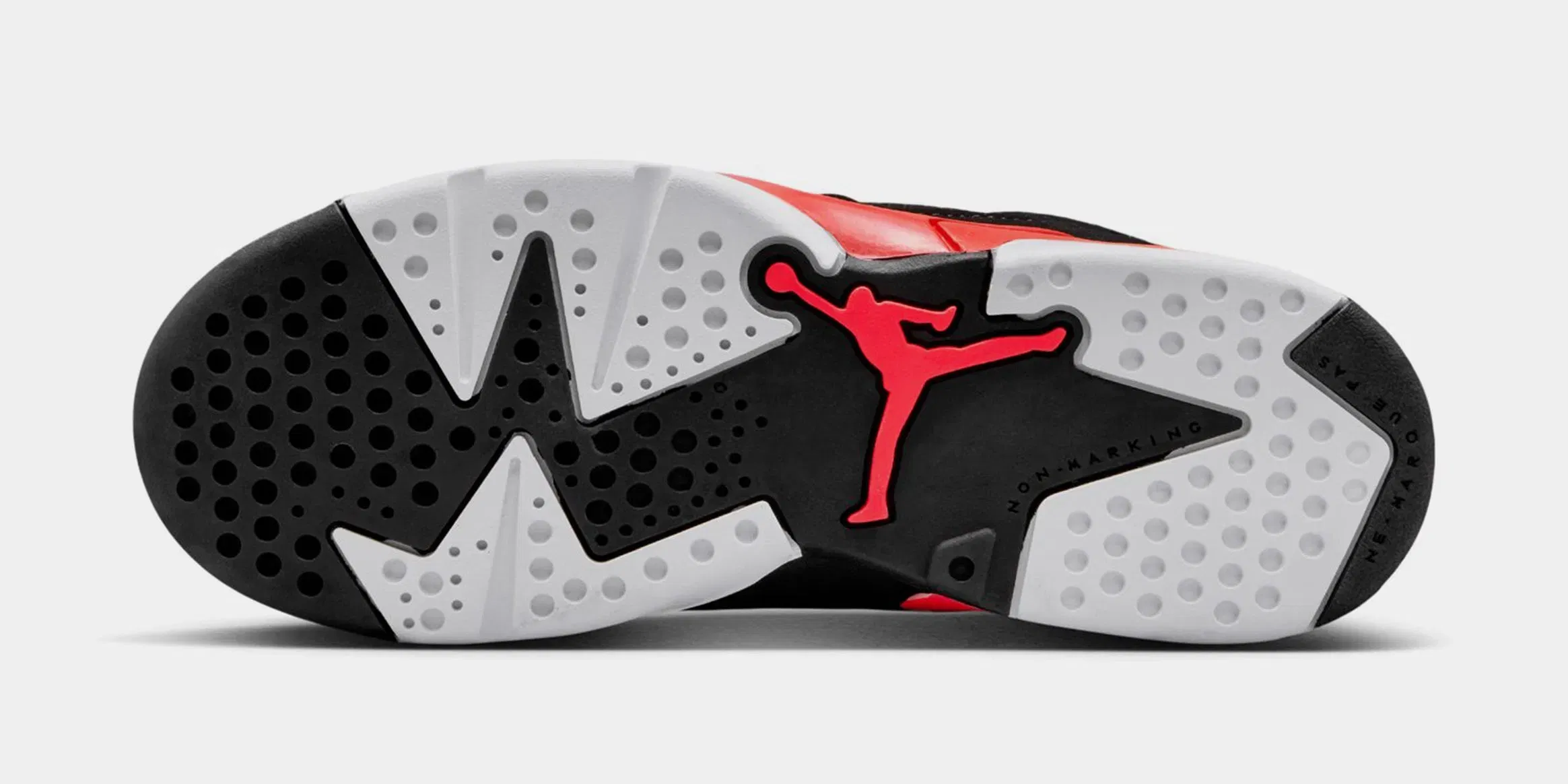 Air Jordan 6 Retro Infrared Salesman Preschool Lifestyle Shoes (Black/Light Crimson)