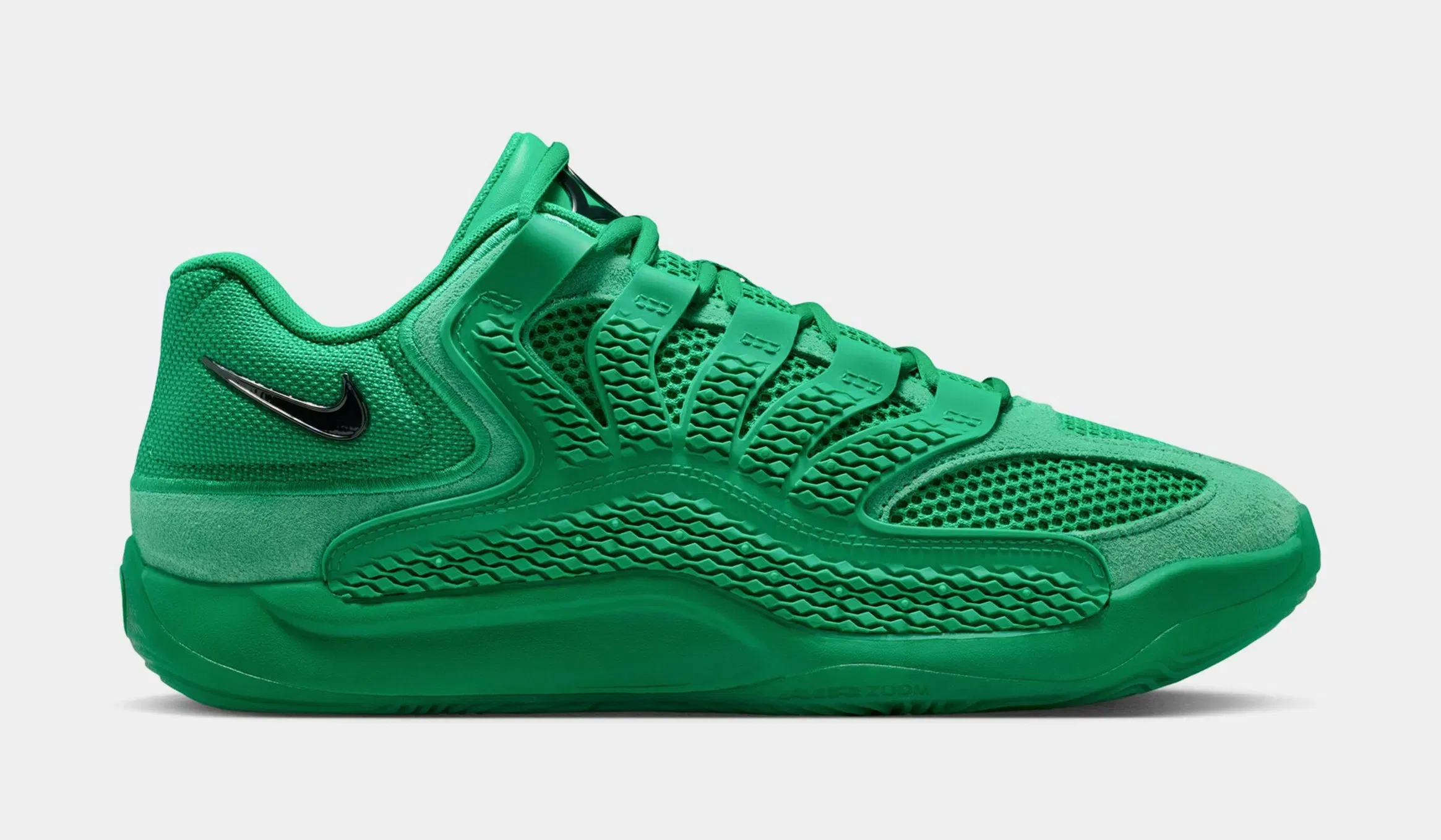 Nike Zoom KD 18 Warning Label Mens Basketball Shoes (Stadium Green/Black)