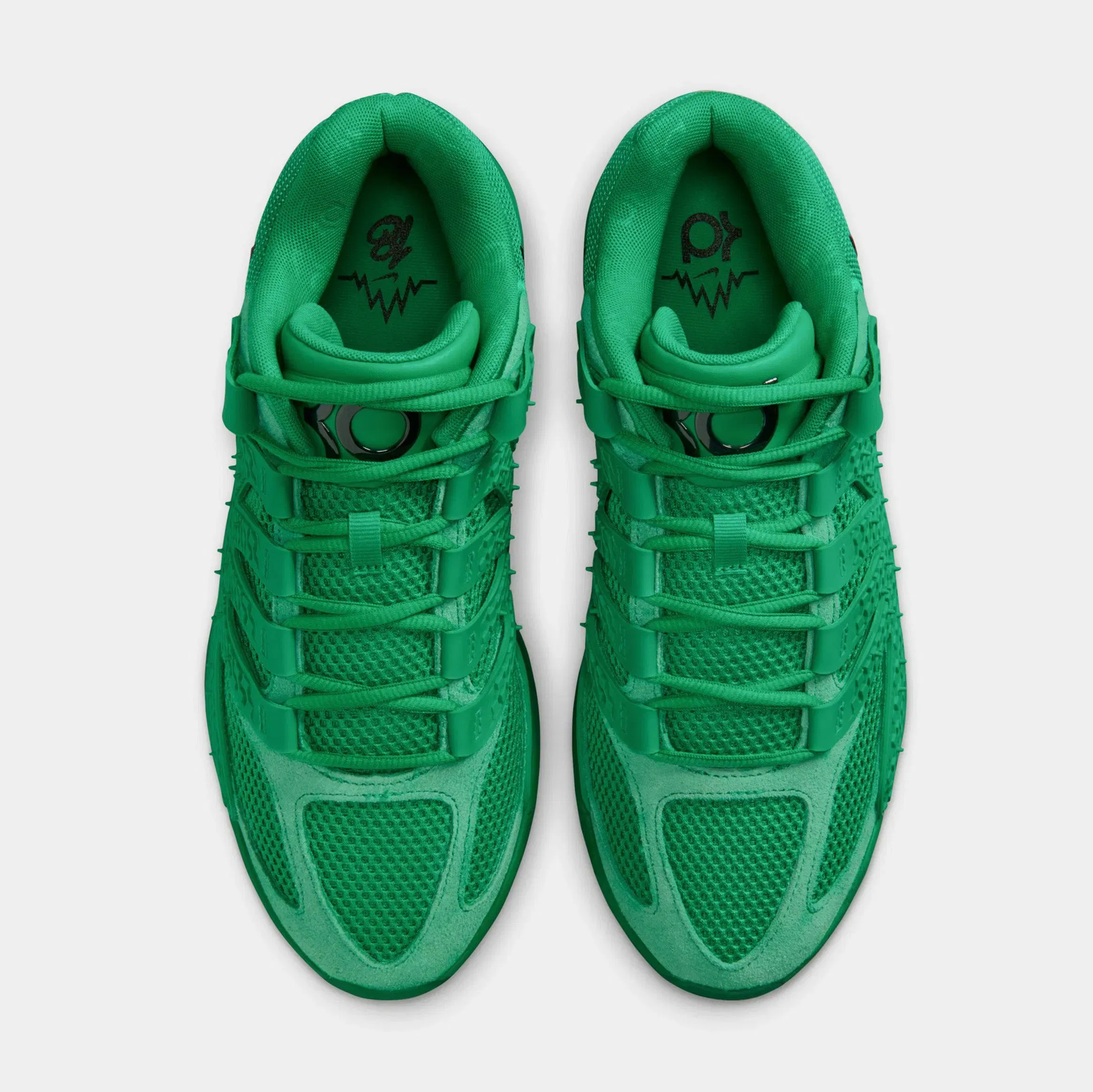 Nike Zoom KD 18 Warning Label Mens Basketball Shoes (Stadium Green/Black)