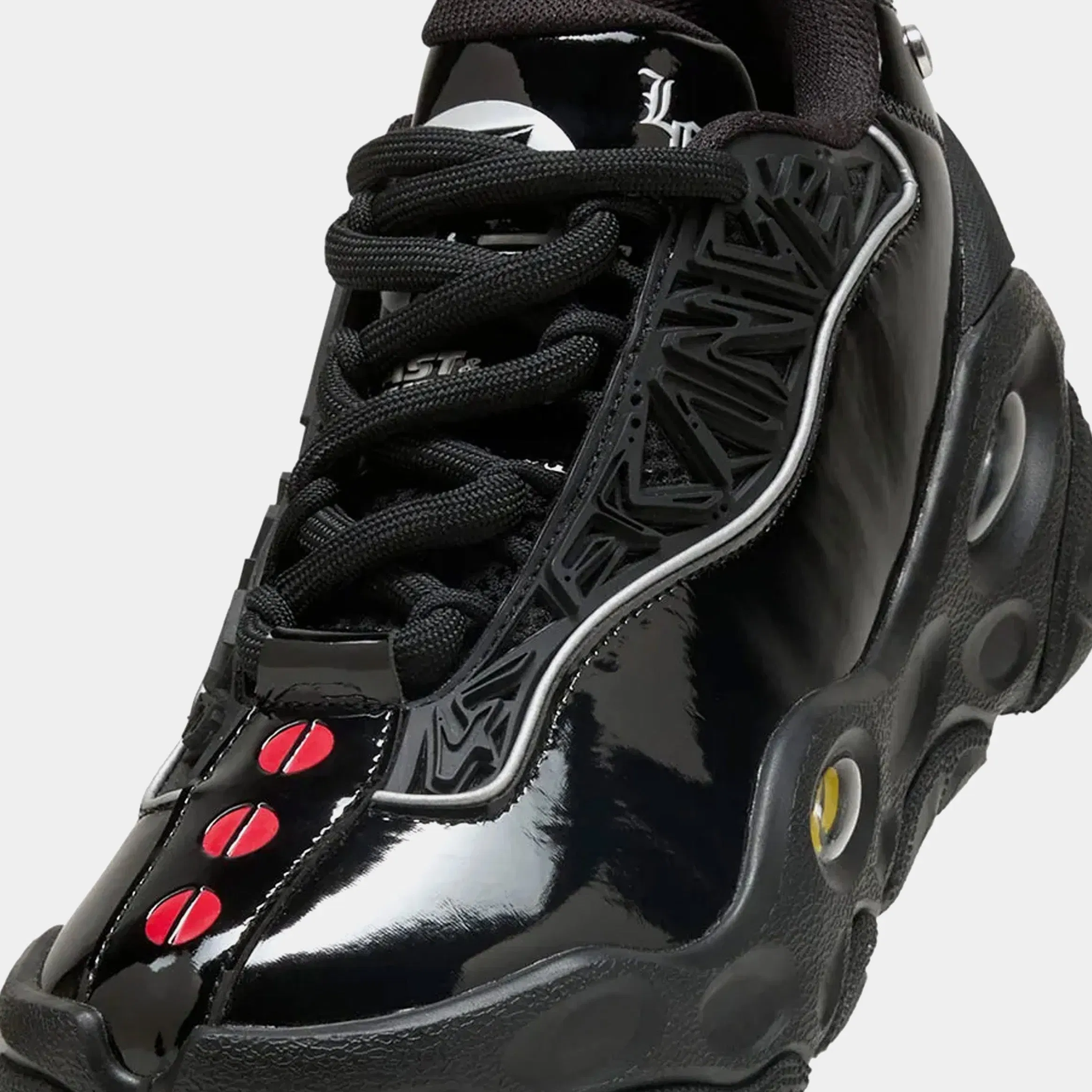 Puma Fast & Furious LaFrance RNR LA Mens Basketball Shoes (Puma Black/Bright Mango Yellow)