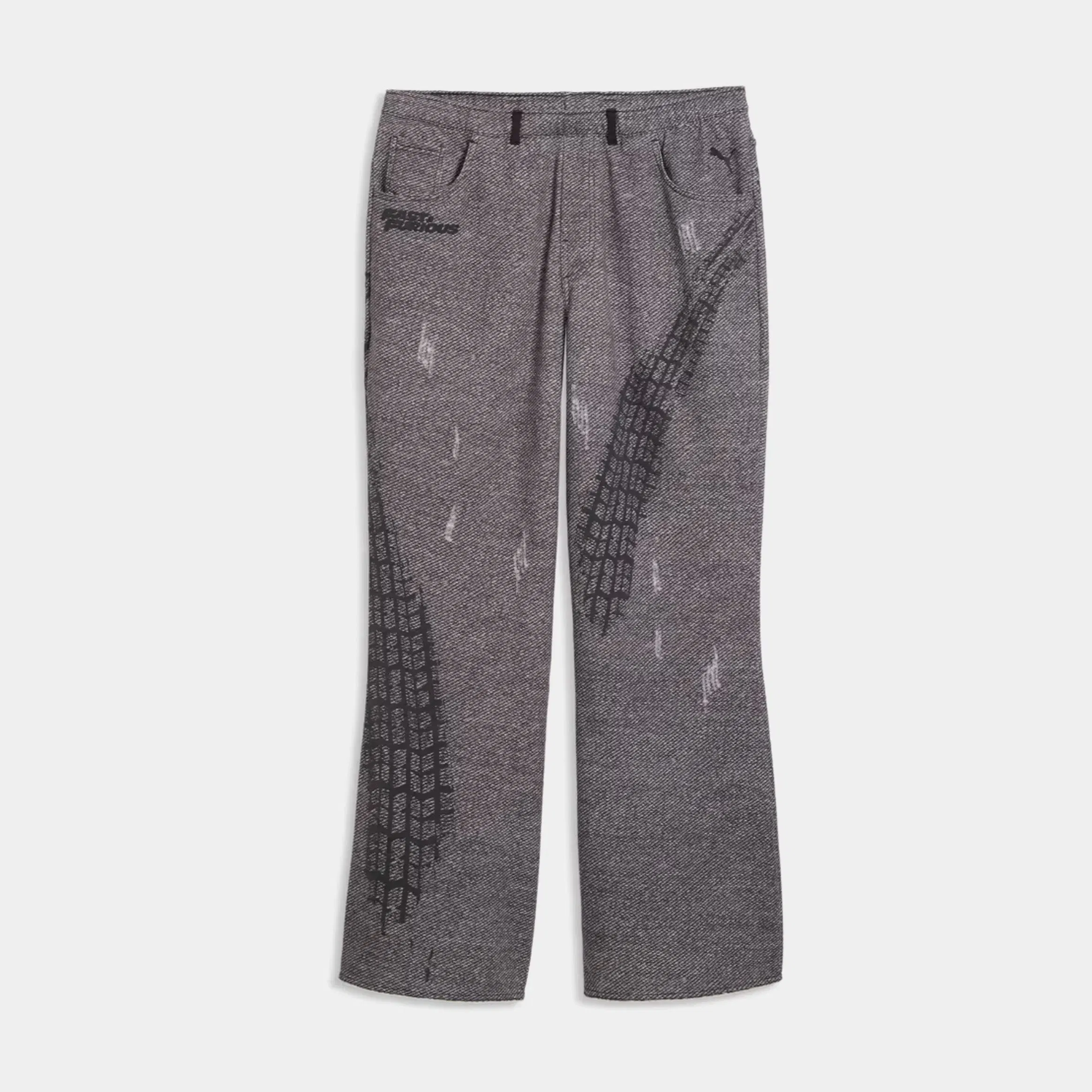 Puma Fast & Furious Fleece Mens Sweatpants (Flat Mid Gray)