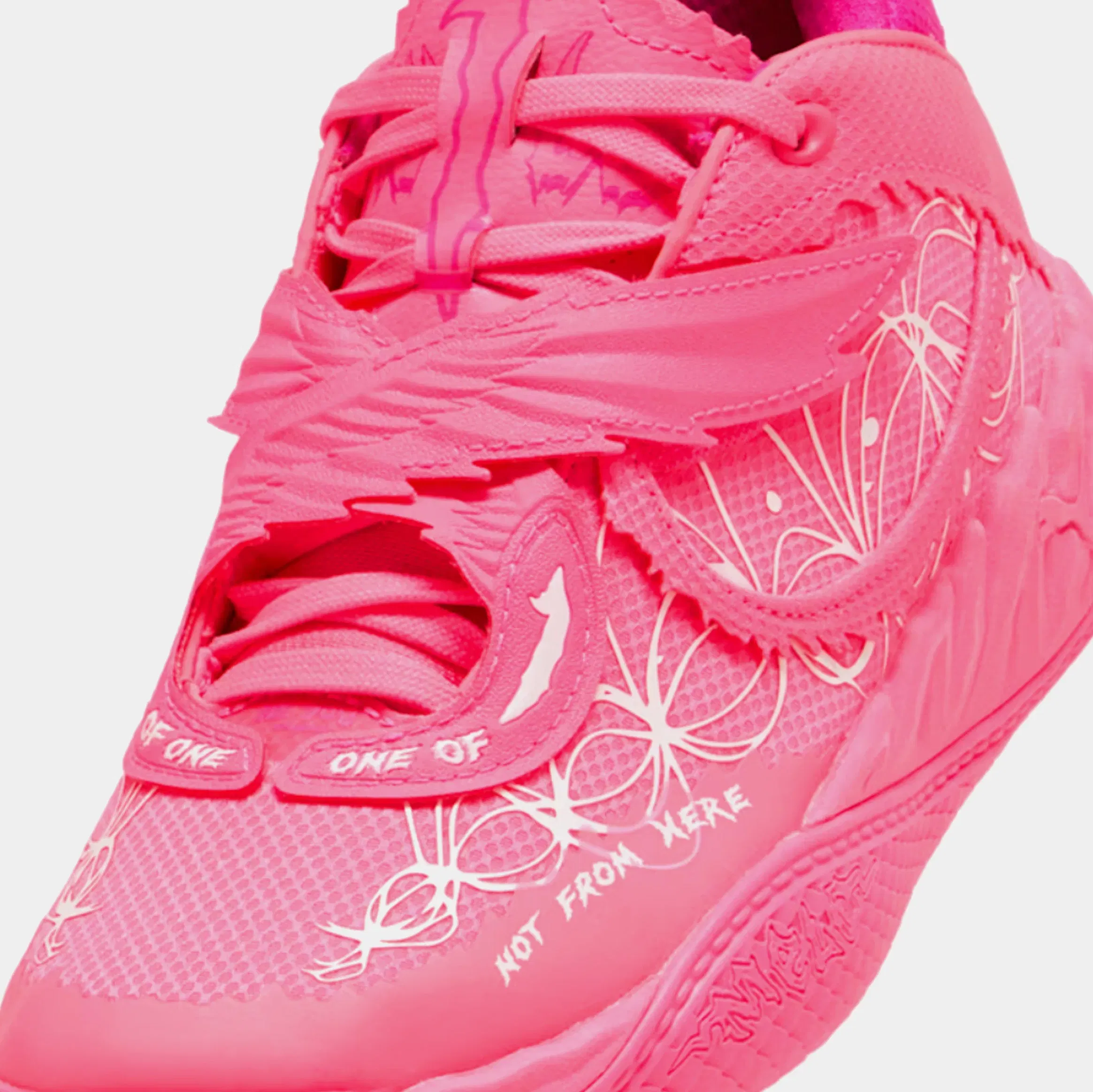 Puma Fast & Furious MB.05 Miami Suki Grade School Basketball Shoes (Sun Struck/Ravish)