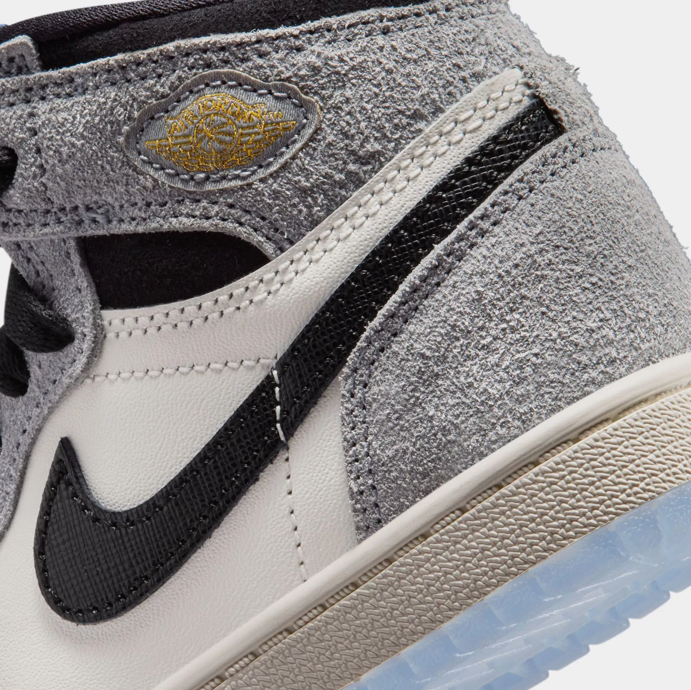 Air Jordan 1 Retro High OG Cool Grey Preschool Lifestyle Shoes (Cool Grey/Black/Sail/Game Royal)