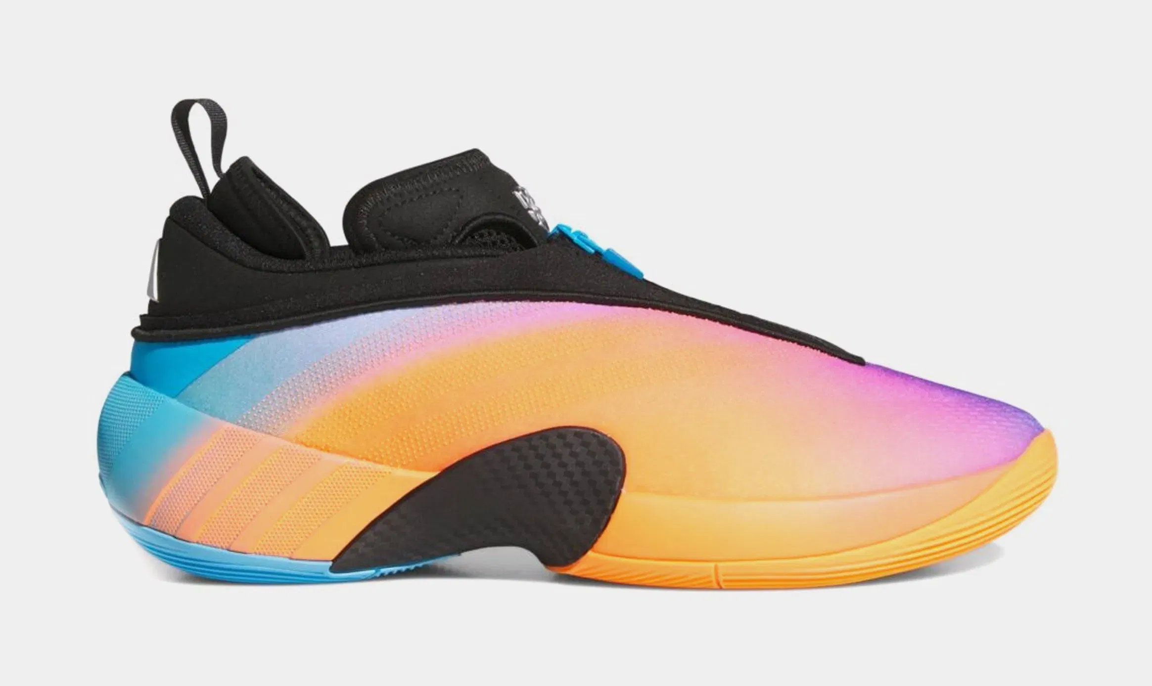 adidas D.O.N Issue 7 Mens Basketball Shoes (Core Black/Lucid Orange/Silver Metallic)