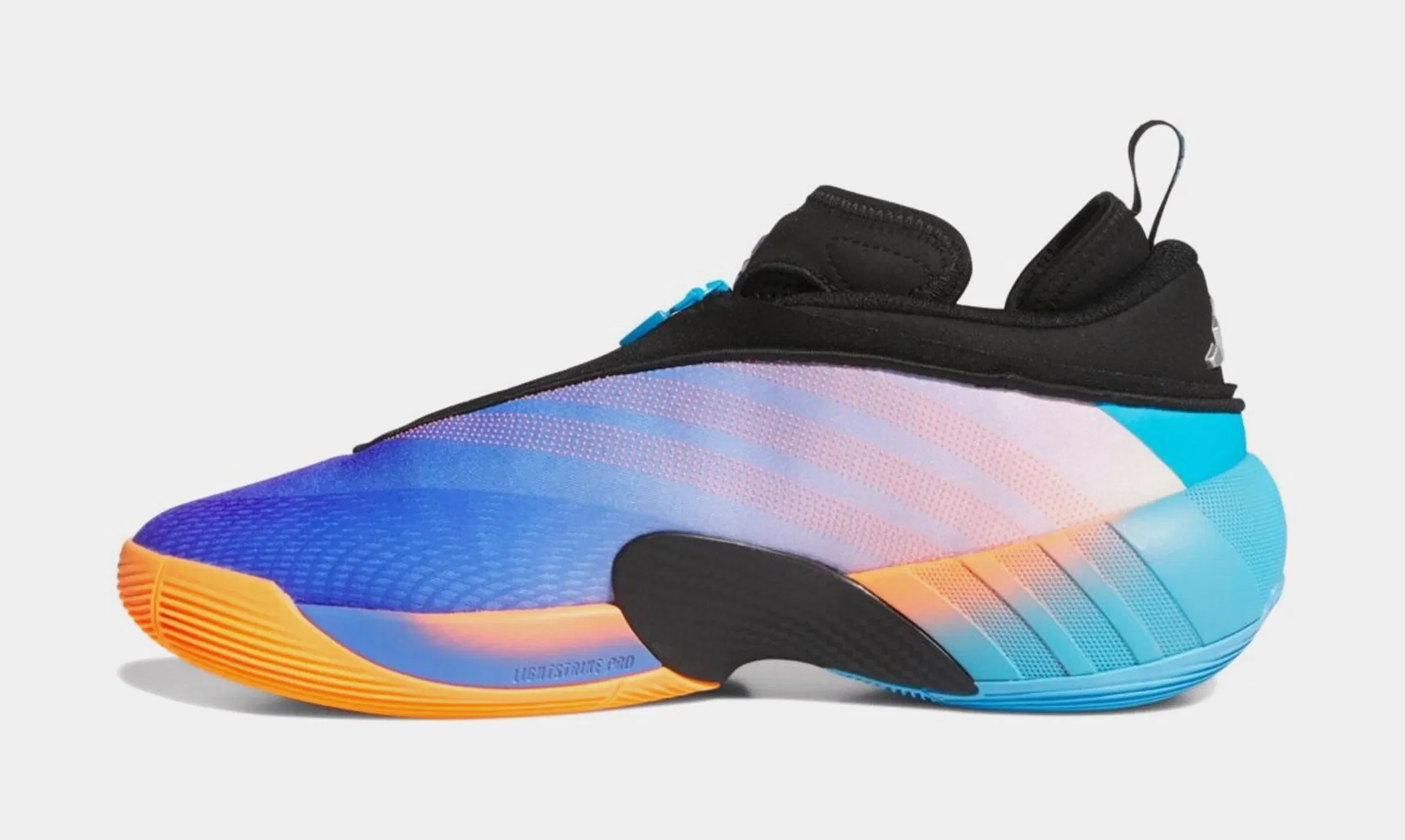 adidas D.O.N Issue 7 Mens Basketball Shoes (Core Black/Lucid Orange/Silver Metallic)