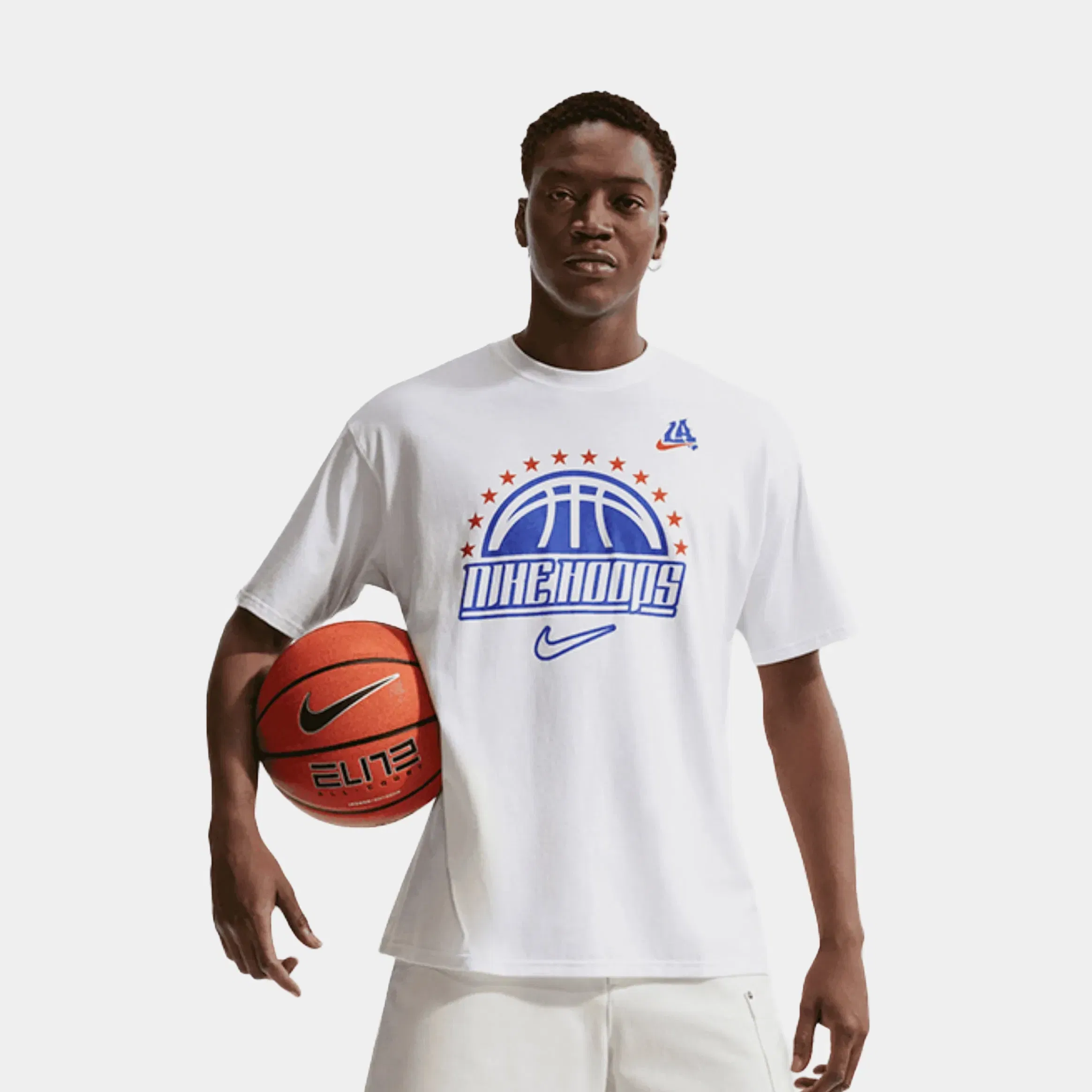 Nike NSW 2k4 All Star Mens Short Sleeve Shirt (White/Hyper Royal)