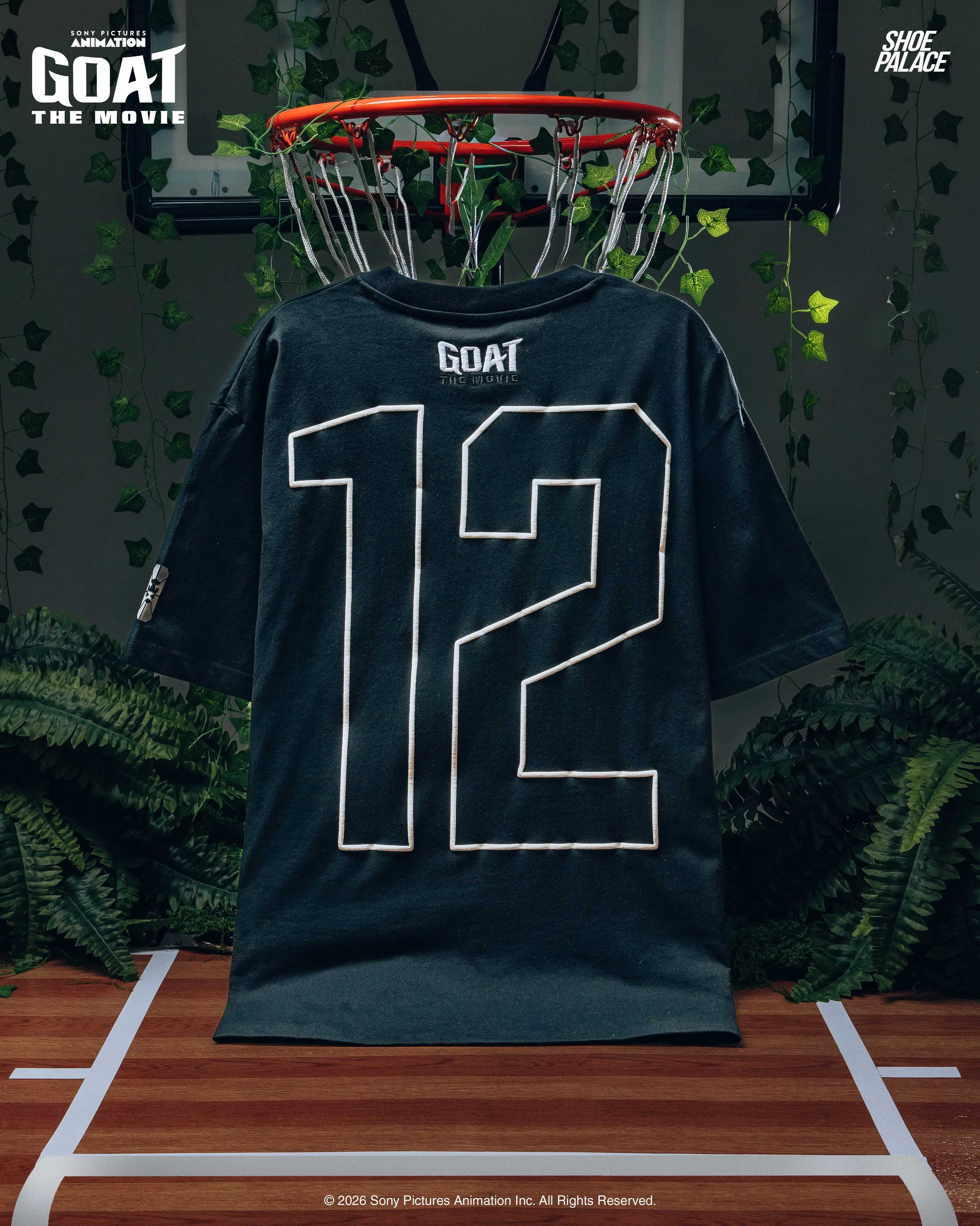 MAISON ARTICLE SP x GOAT Villains Mens Short Sleeve Shirt (Black/White)