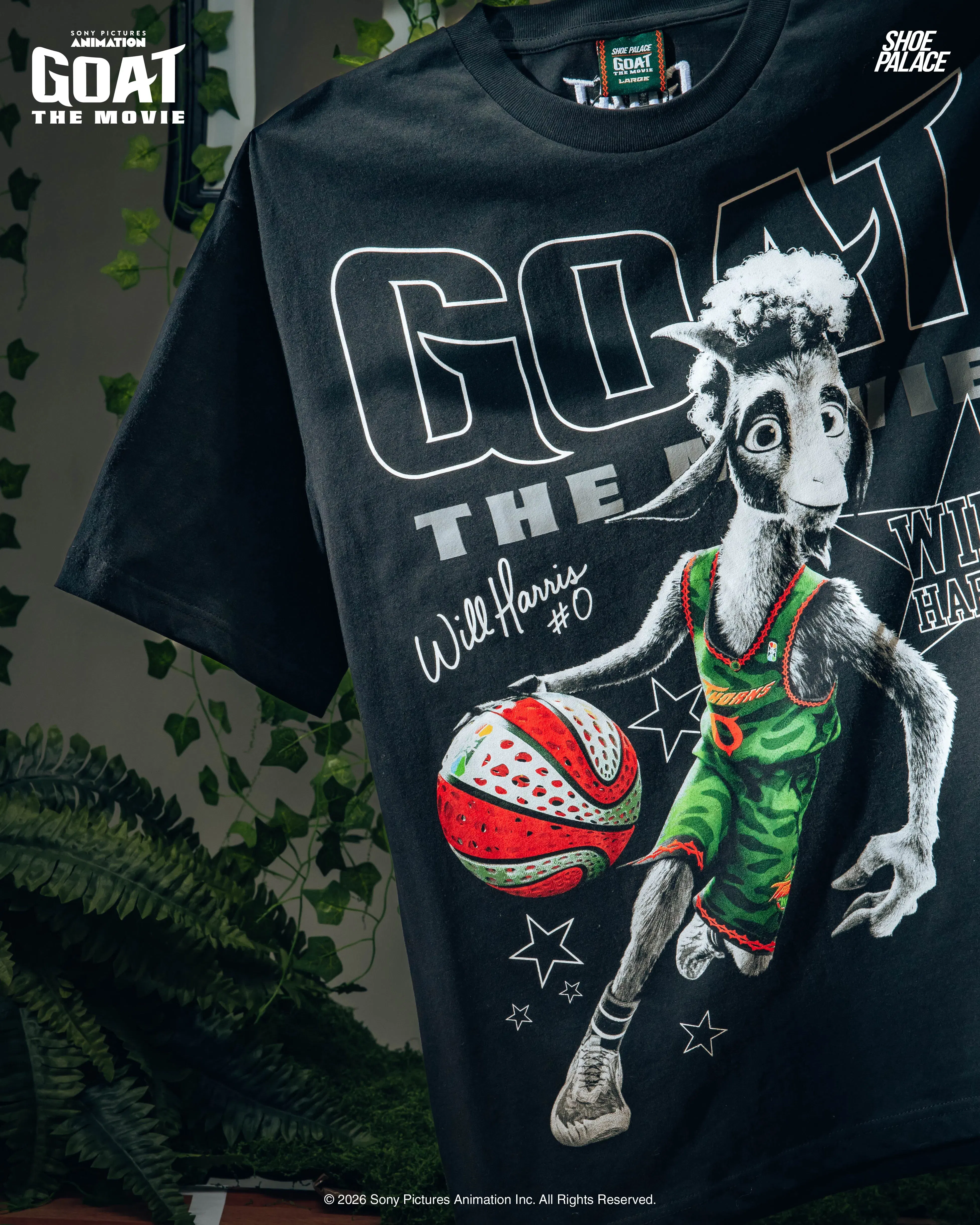 MAISON ARTICLE SP x GOAT Heros Mens Short Sleeve Shirt (Black/White)