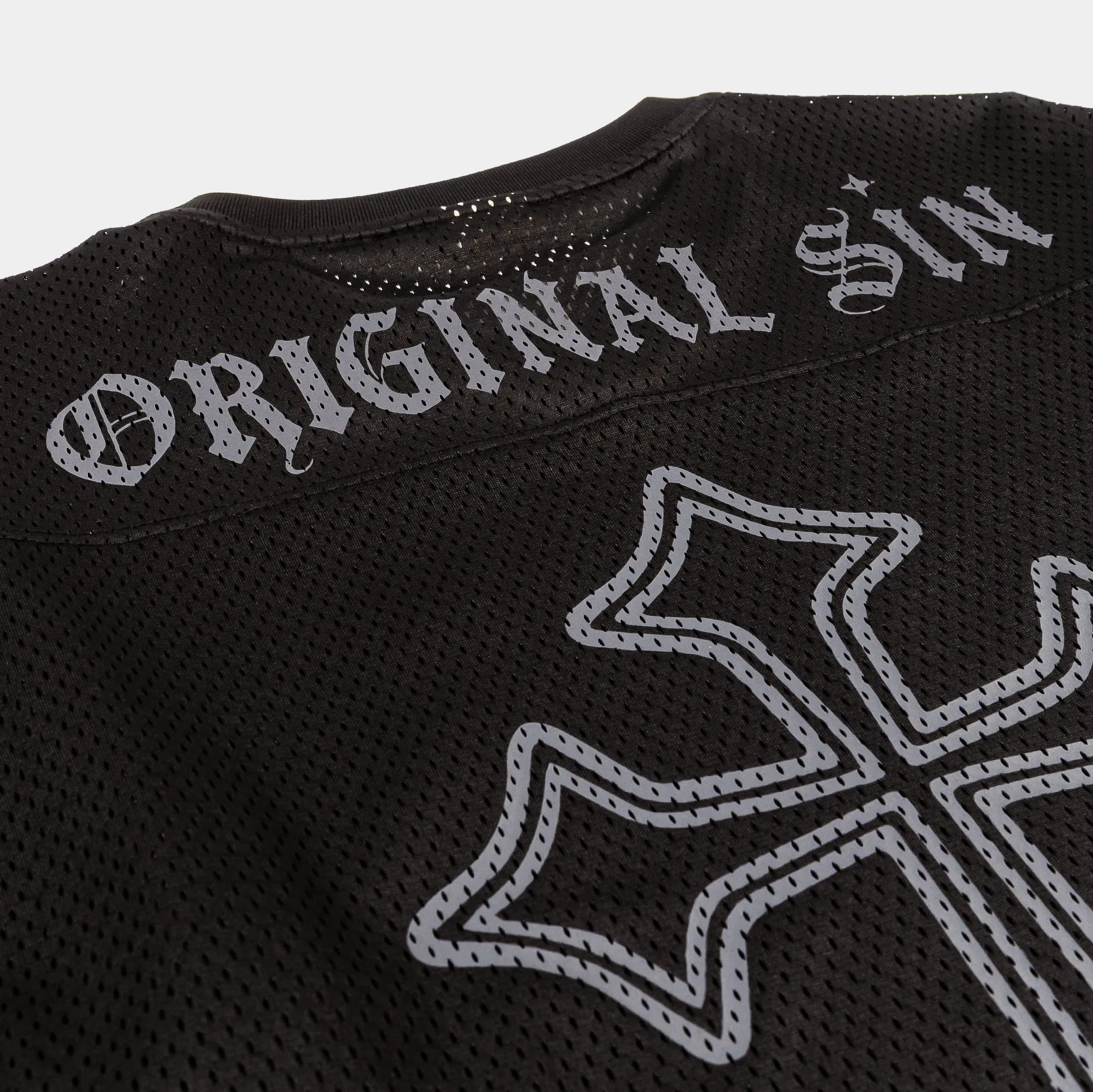 ORIGINAL SIN Lady Guadalupe Mesh Mens Jersey (Black/Yellow)