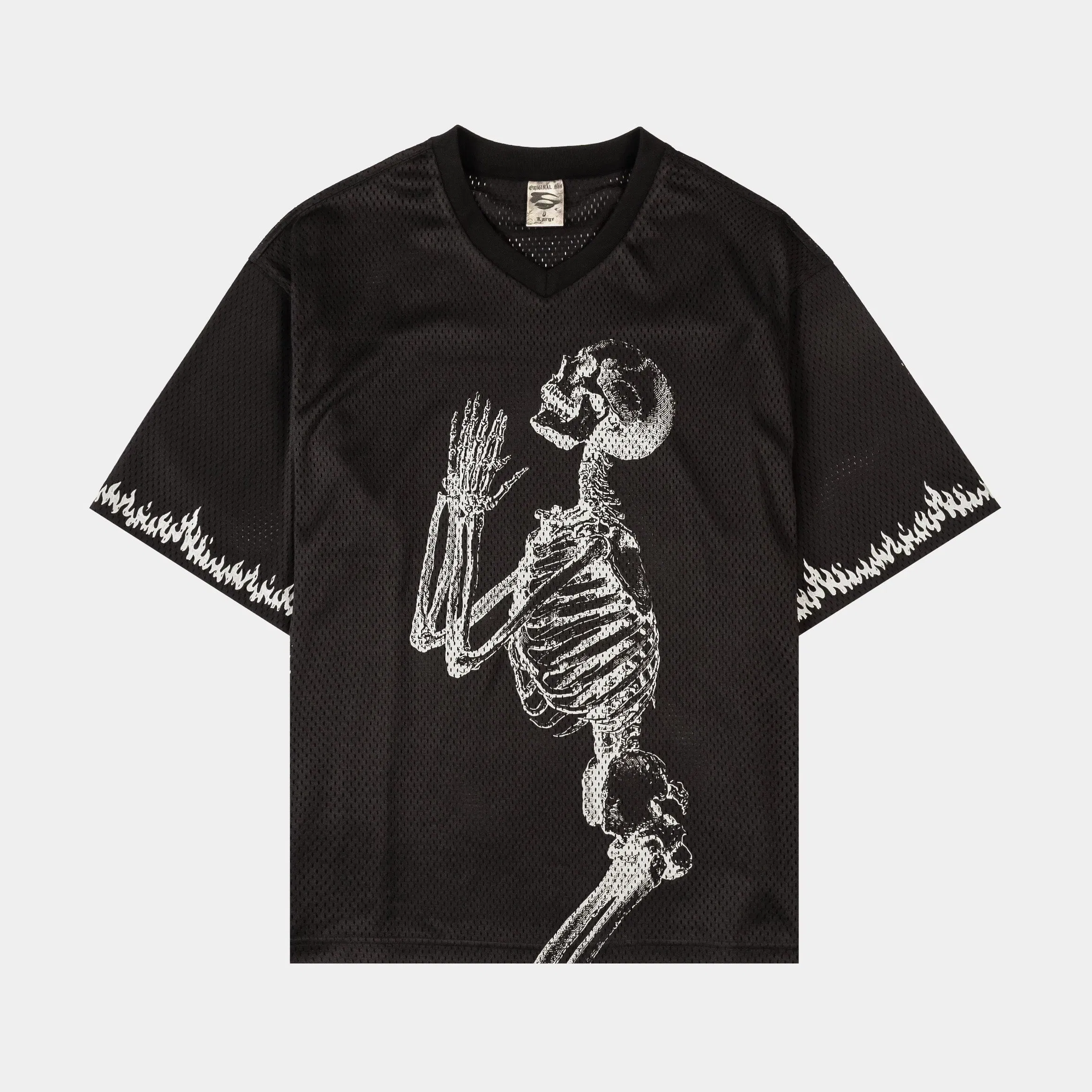 ORIGINAL SIN Prayer Mesh Mens Jersey (Black/Grey)
