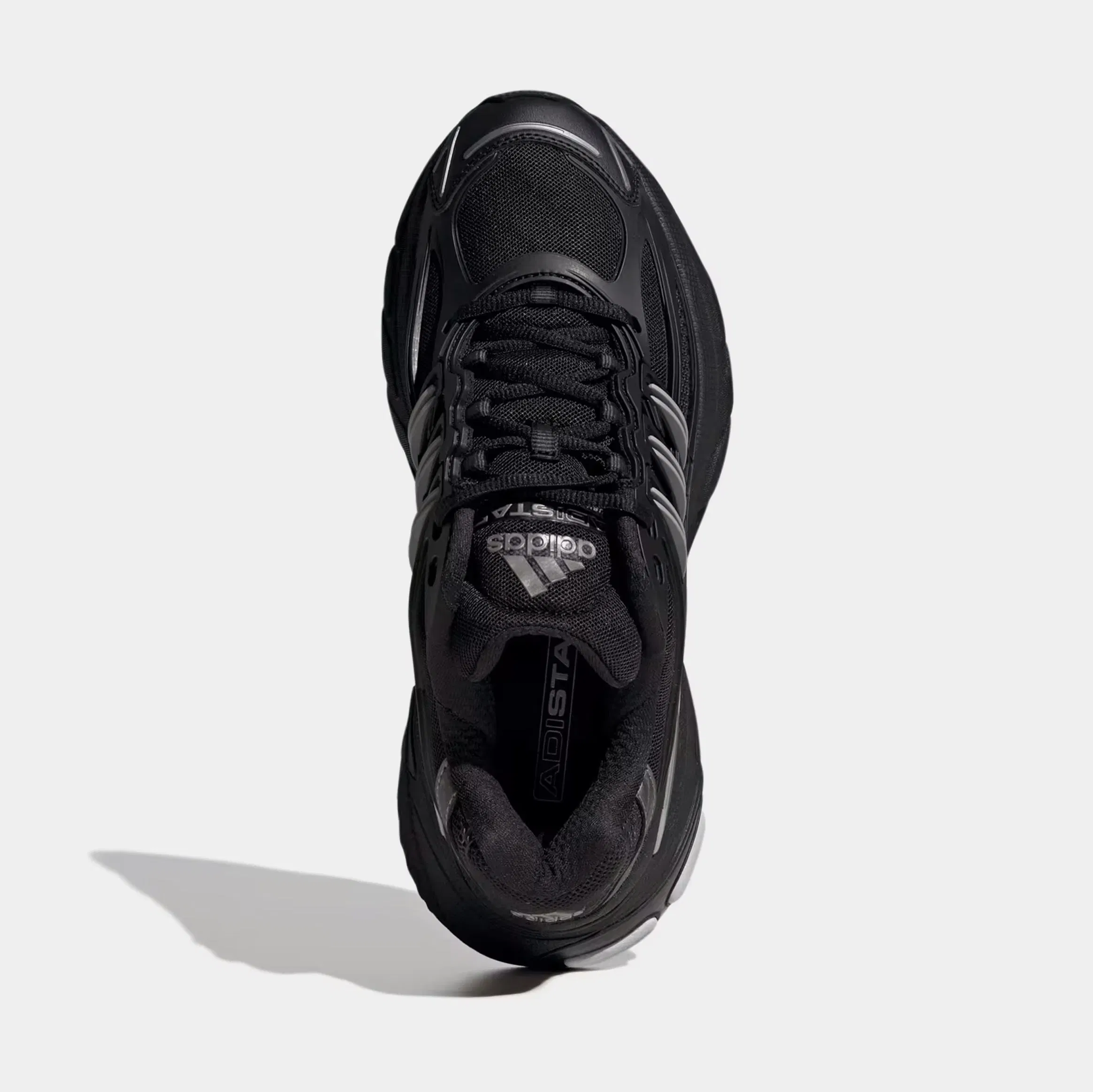 adidas Adistar XLG 2.0 Mens Running Shoes (Core Black/Core Black/Silver Metallic)