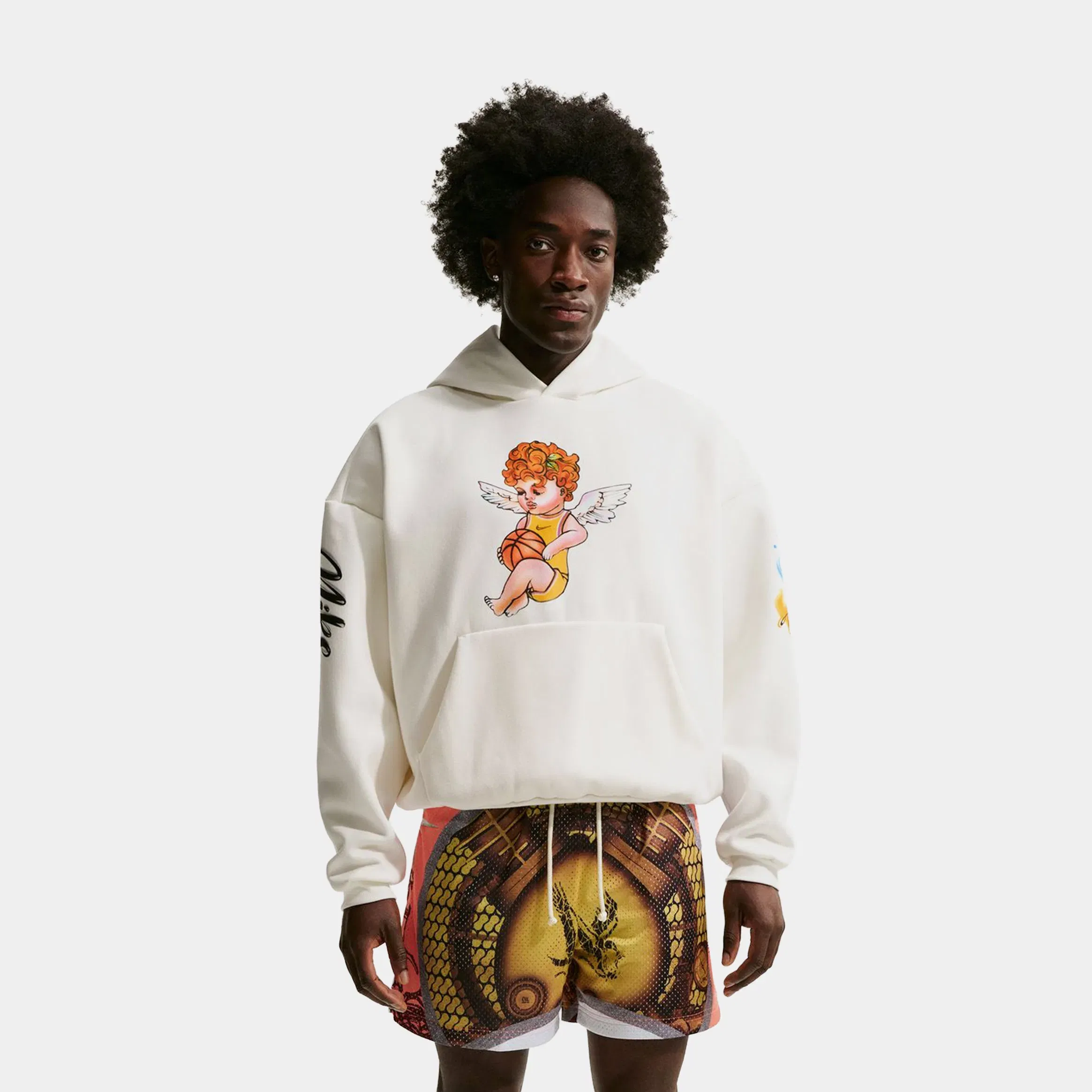 Nike Standard Issue Therma Fit Pullover Mens Hoodie (White/Sail)