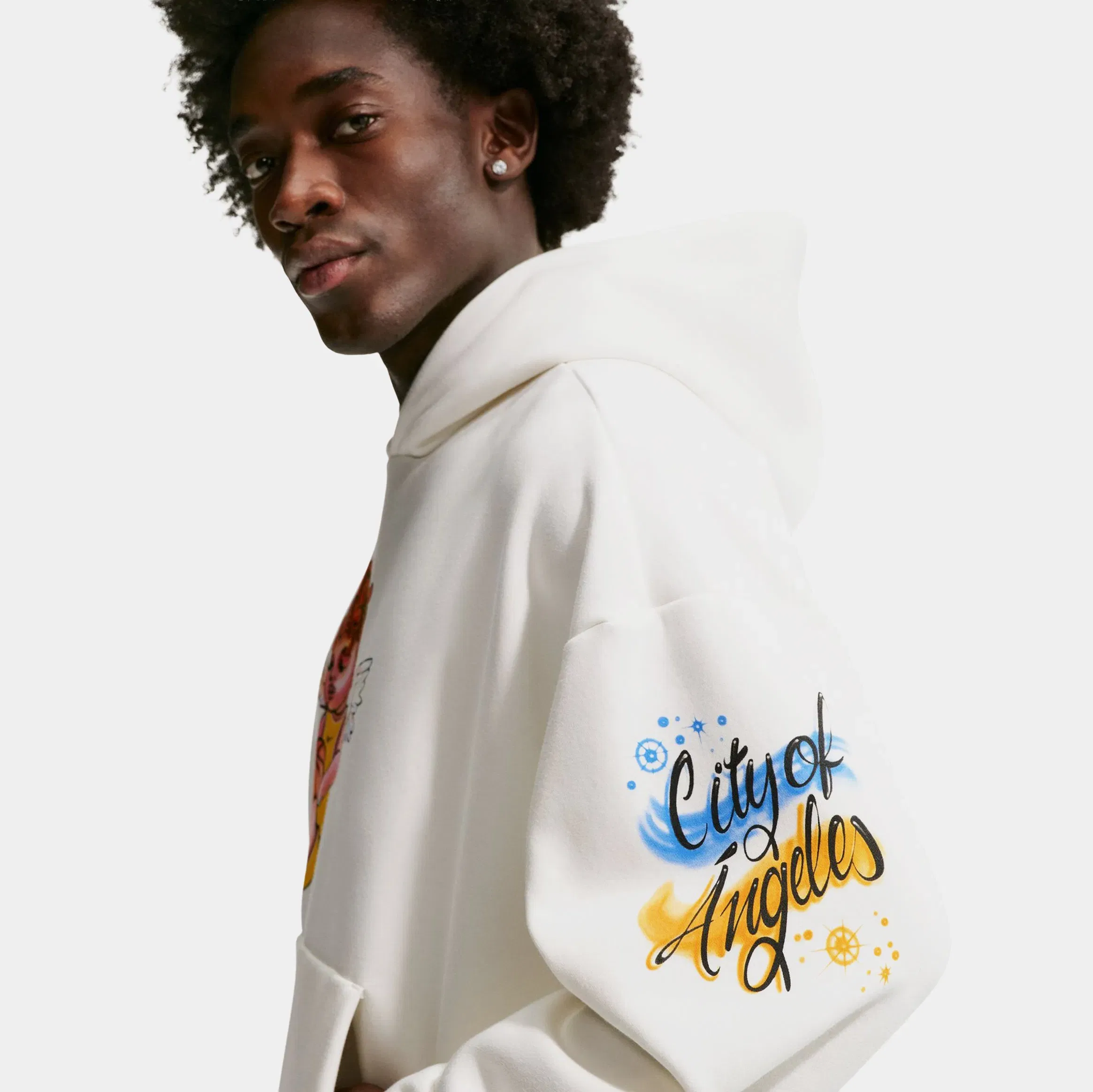 Nike Standard Issue Therma Fit Pullover Mens Hoodie (White/Sail)