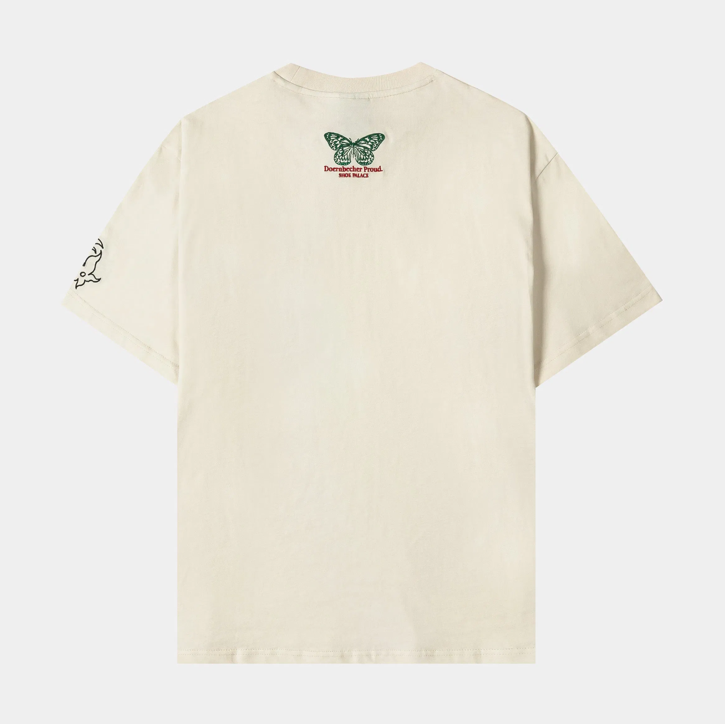 OHSU DOERNBECHER SP x Doernbecher Logos Mens Short Sleeve Shirt (Beige/Blue)