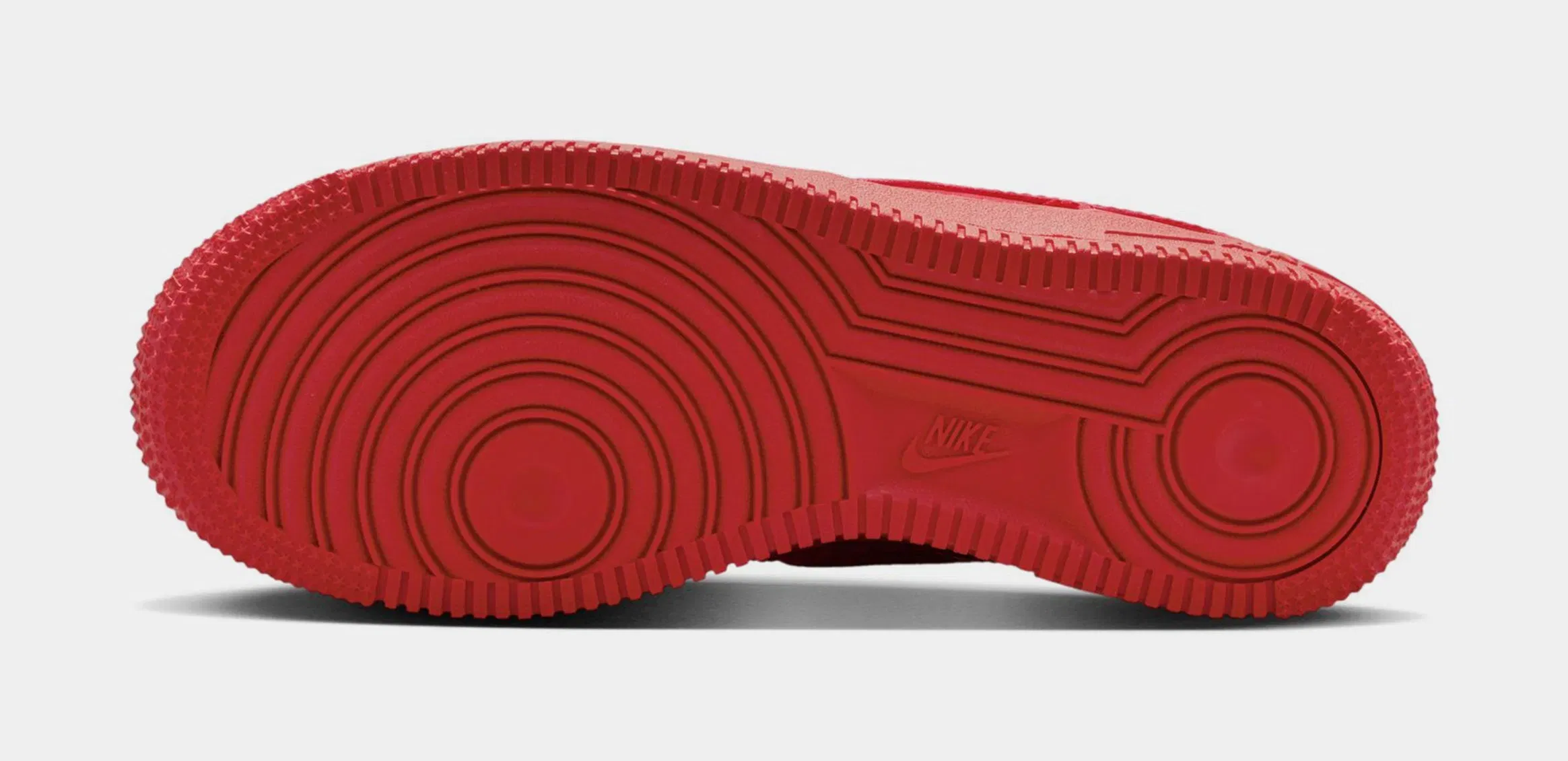 Nike Air Force 1 Low Valentines Day Grade School Lifestyle Shoes (University Red/University Red/Black)