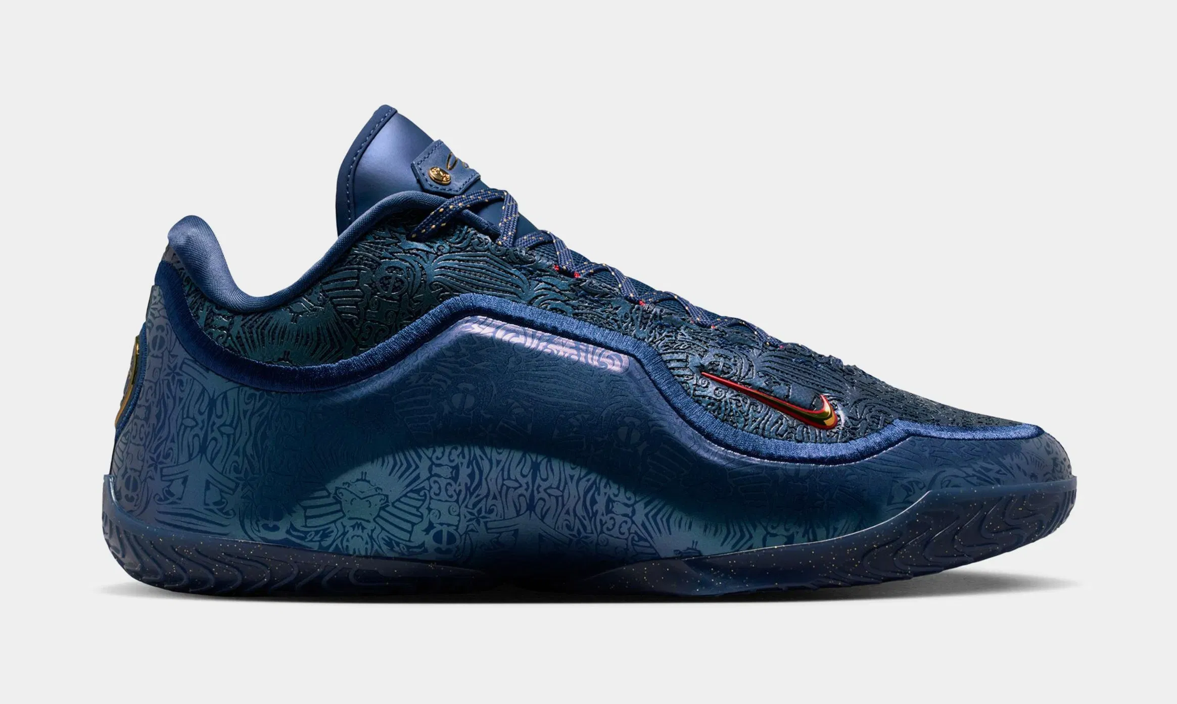 Nike LeBron XXIII Out For Redemption Mens Basketball Shoes (Midnight Navy/Metallic Gold)