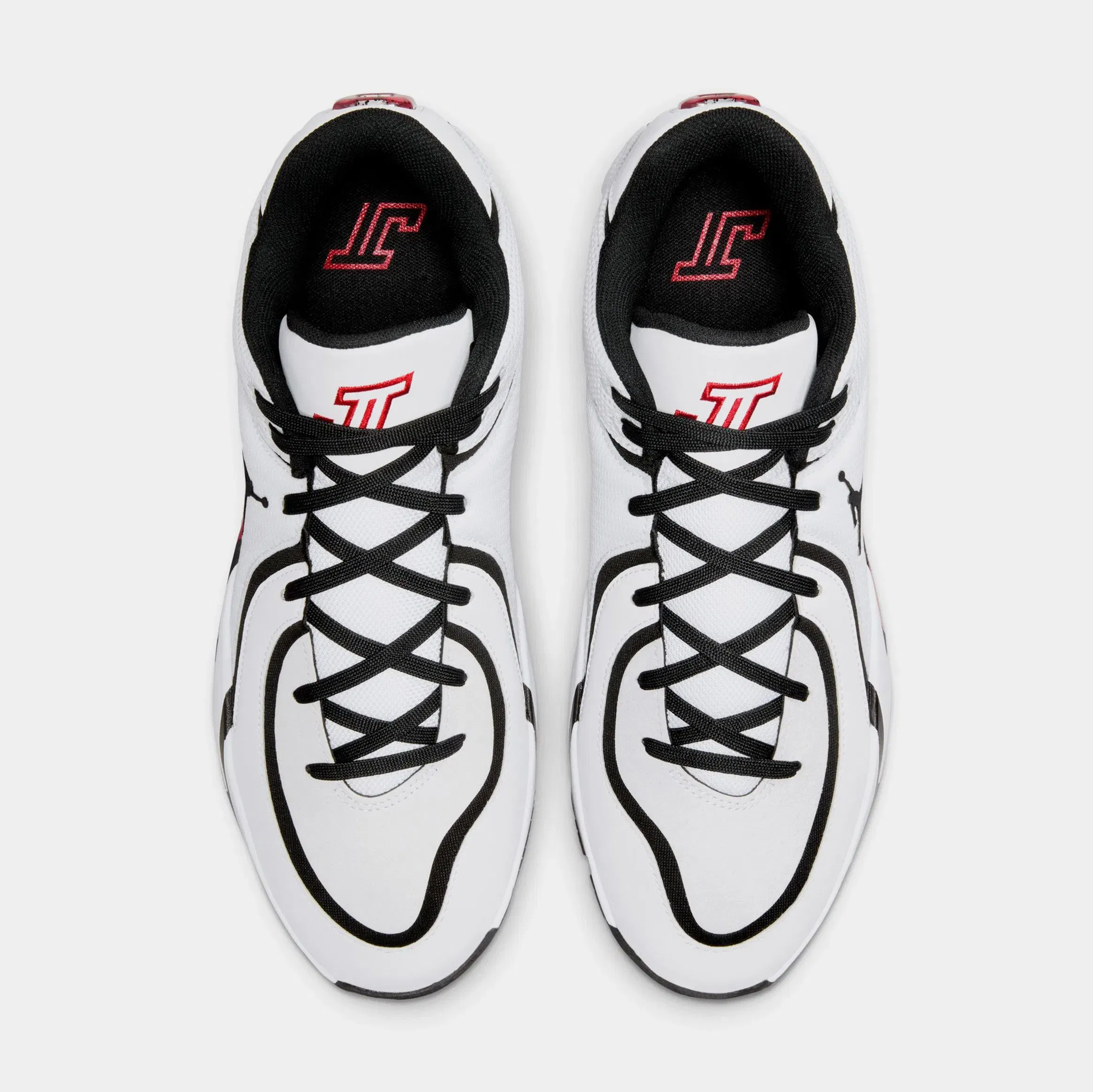Air Jordan Tatum 4 Mens Basketball Shoes (White/University Red/Black)