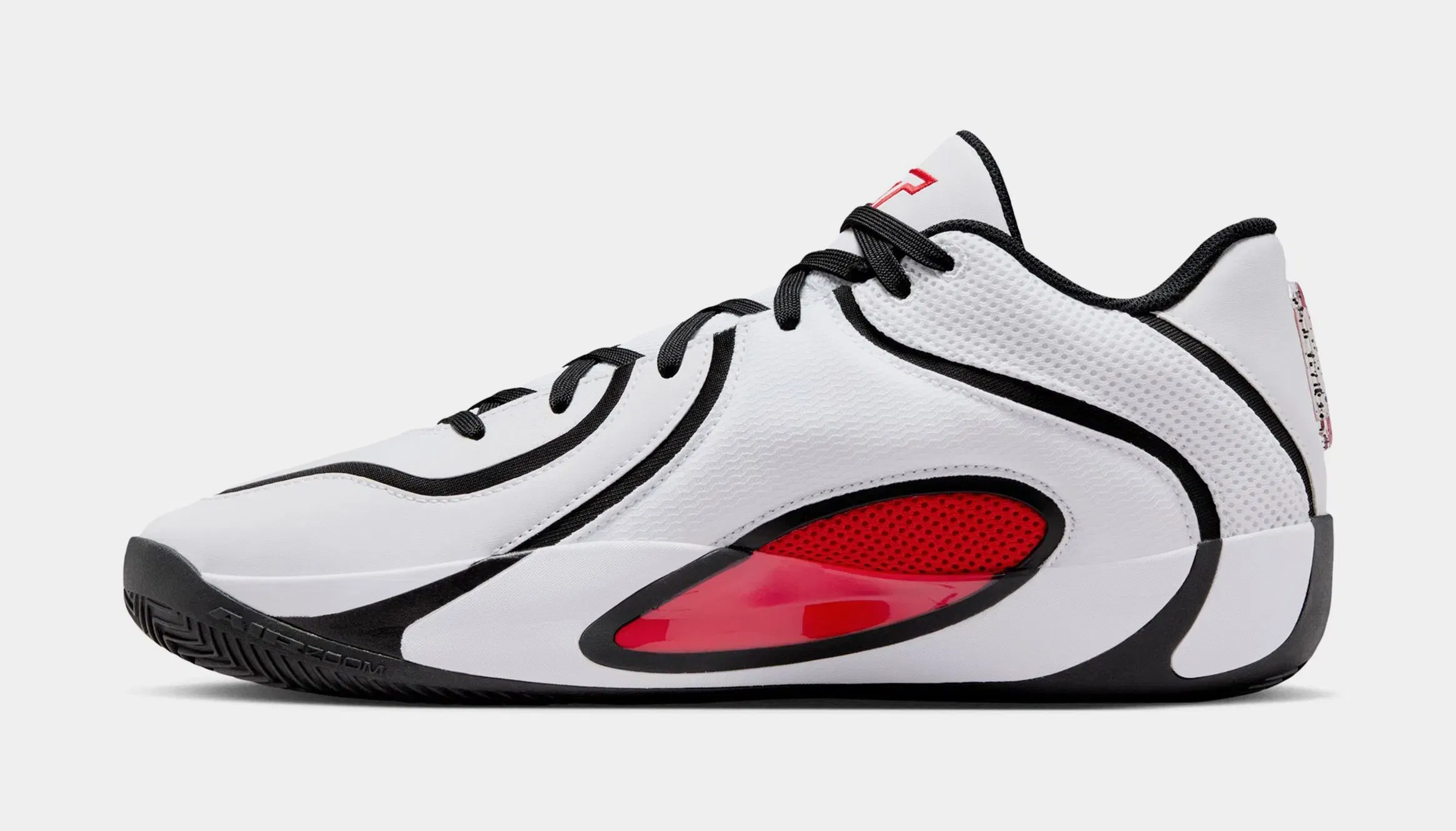 Air Jordan Tatum 4 Mens Basketball Shoes (White/University Red/Black)