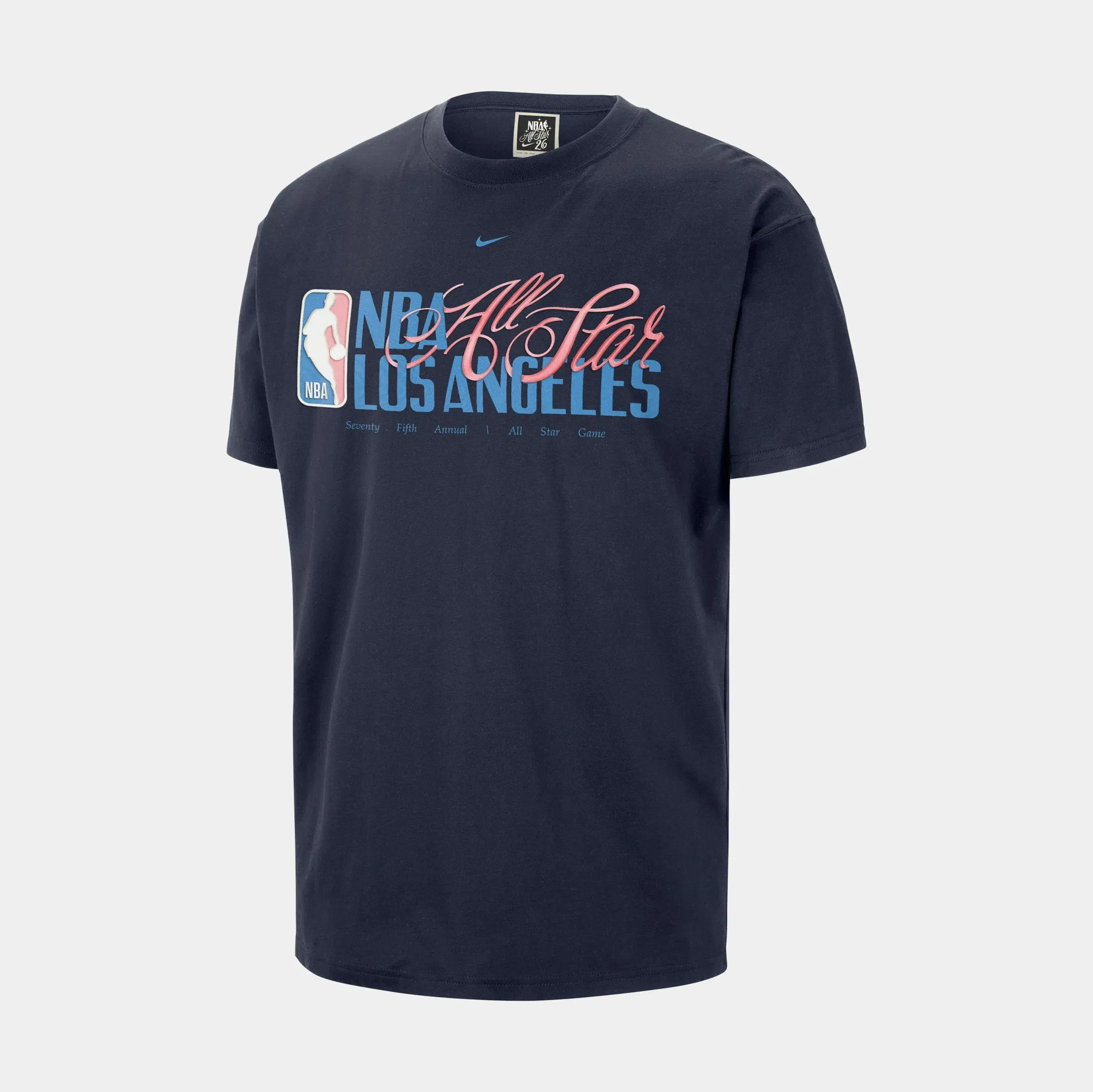 Nike All Star Weekend Max90 Mens Short Sleeve Shirt (College Navy)