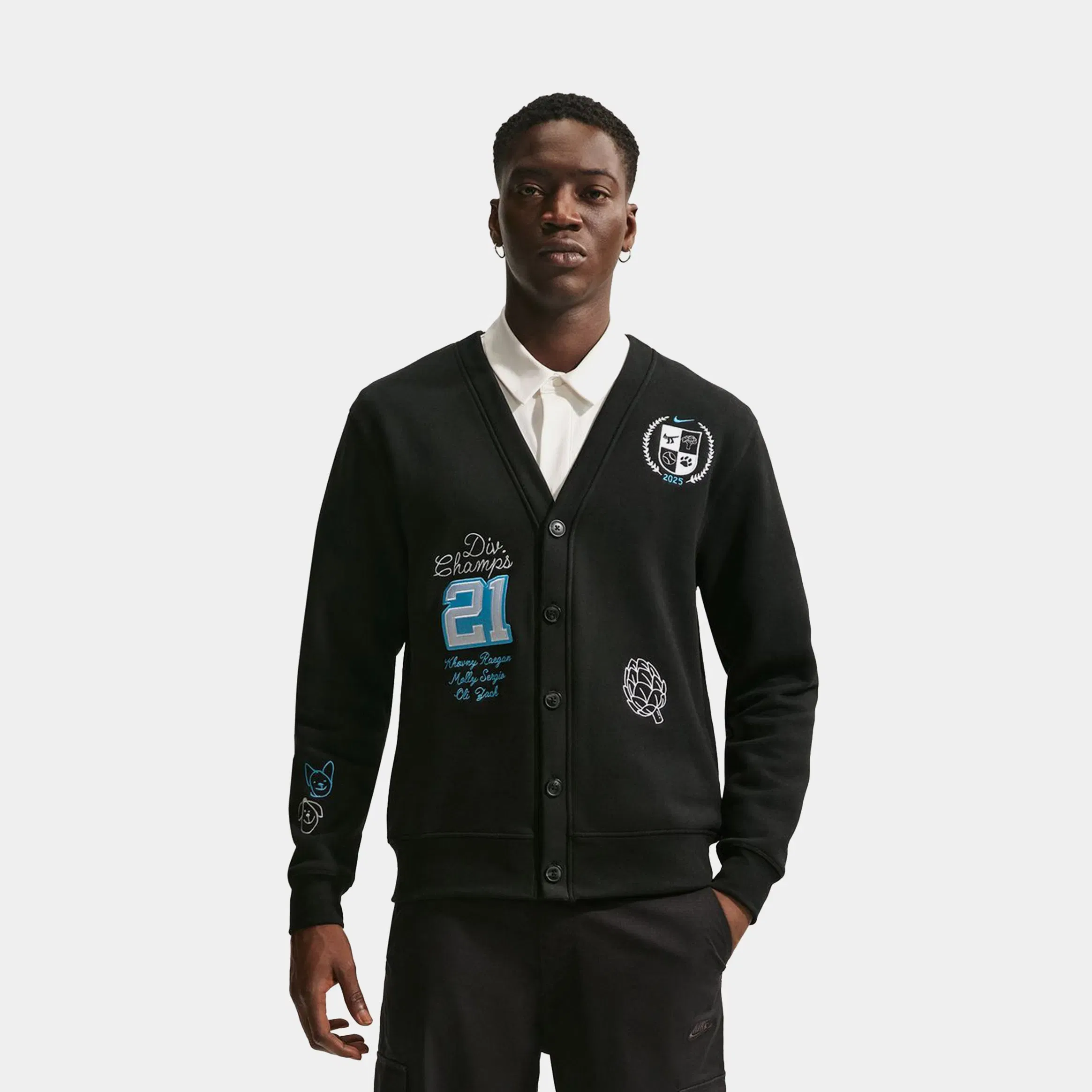 Nike Club Fairway Doernbecher Mens Cardigan (Black)