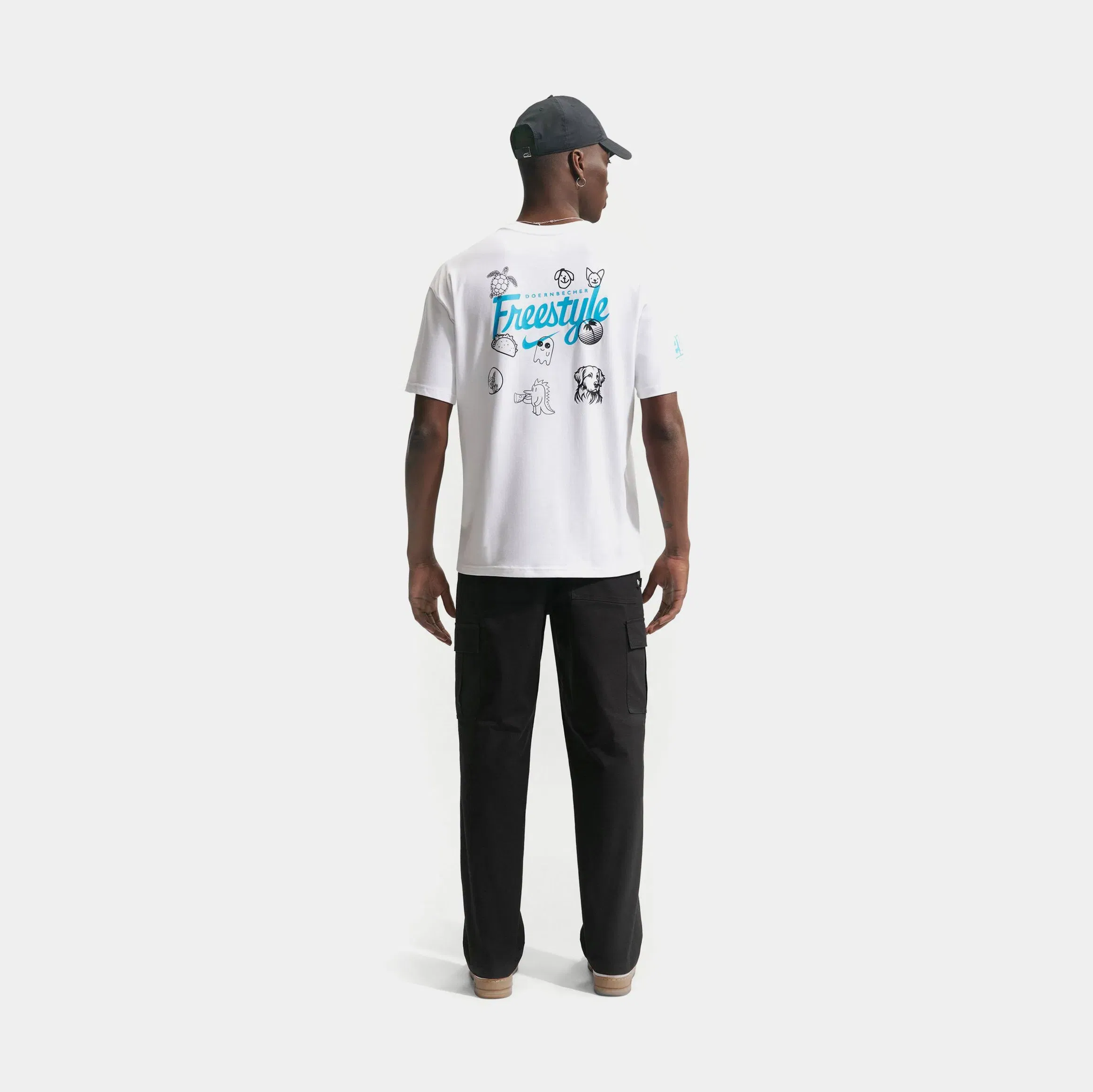 Nike Club Doernbecher Freestyle Mens Short Sleeve Shirt (White)