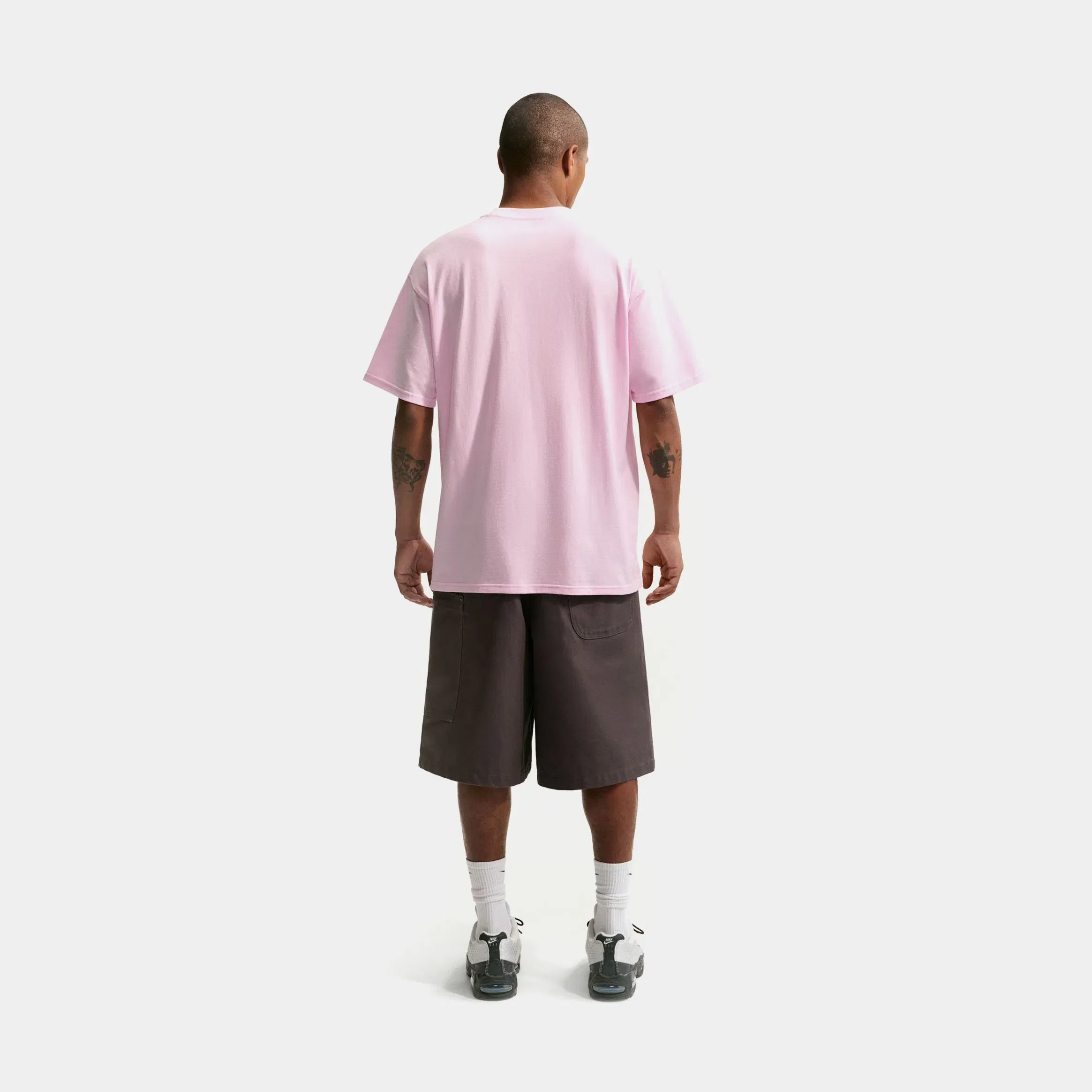 Nike Max90 No Finish Line Mens Short Sleeve Shirt (Pink/Green)