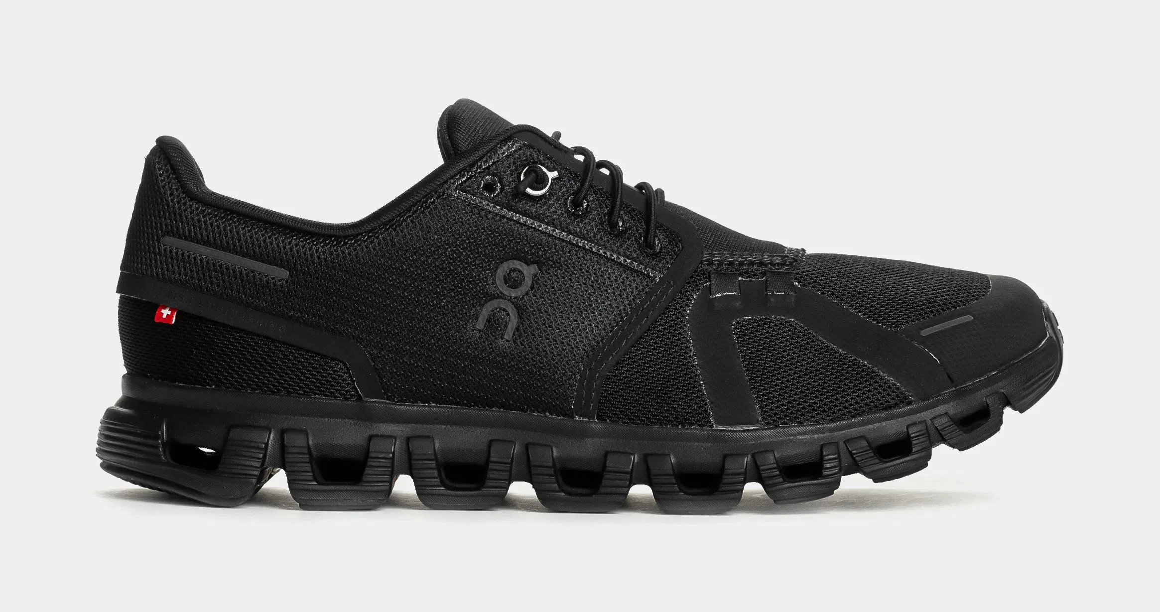 On Running Cloud 6 Mens Running Shoes (Black/Eclipse)