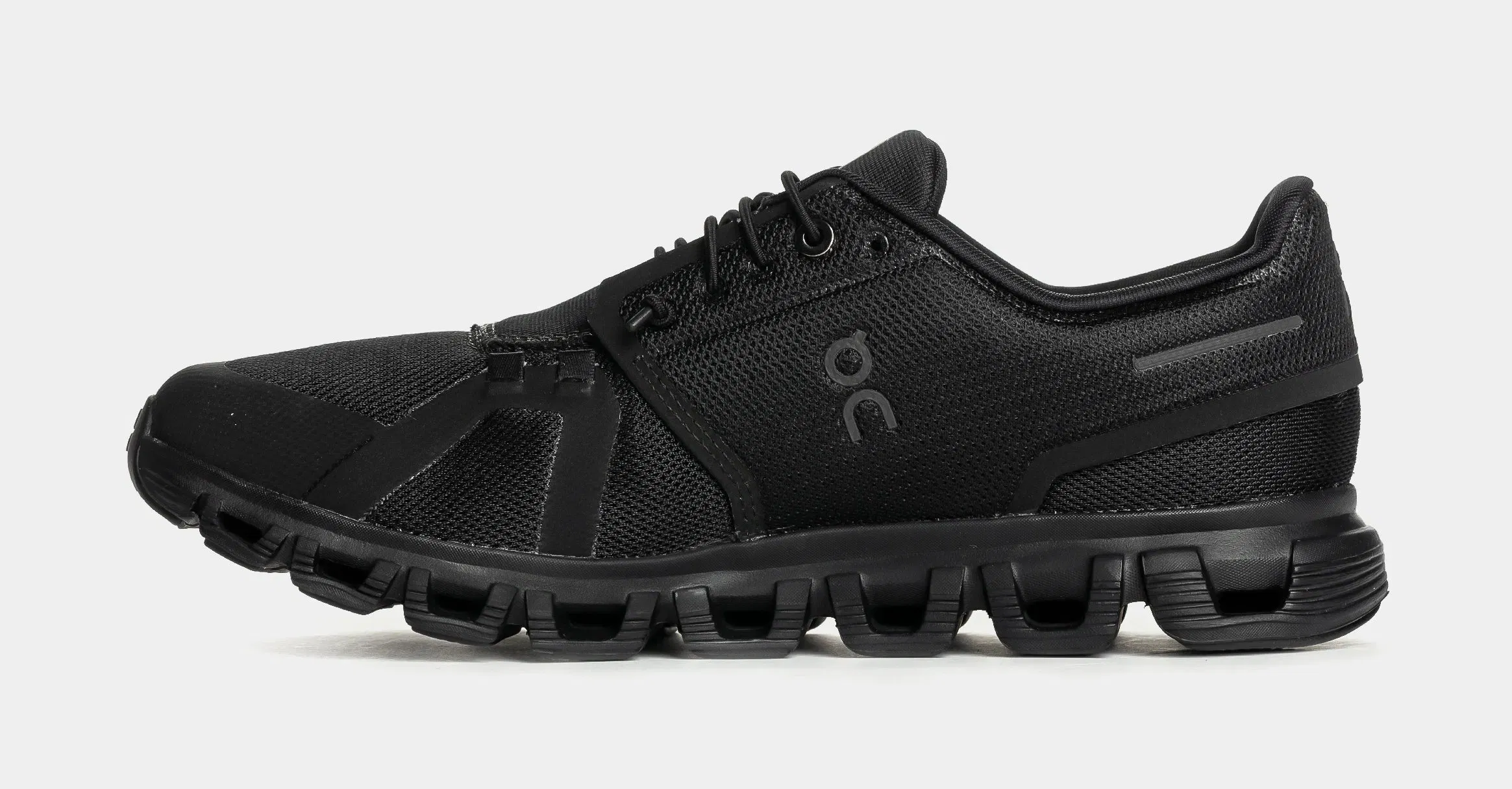 On Running Cloud 6 Mens Running Shoes (Black/Eclipse)