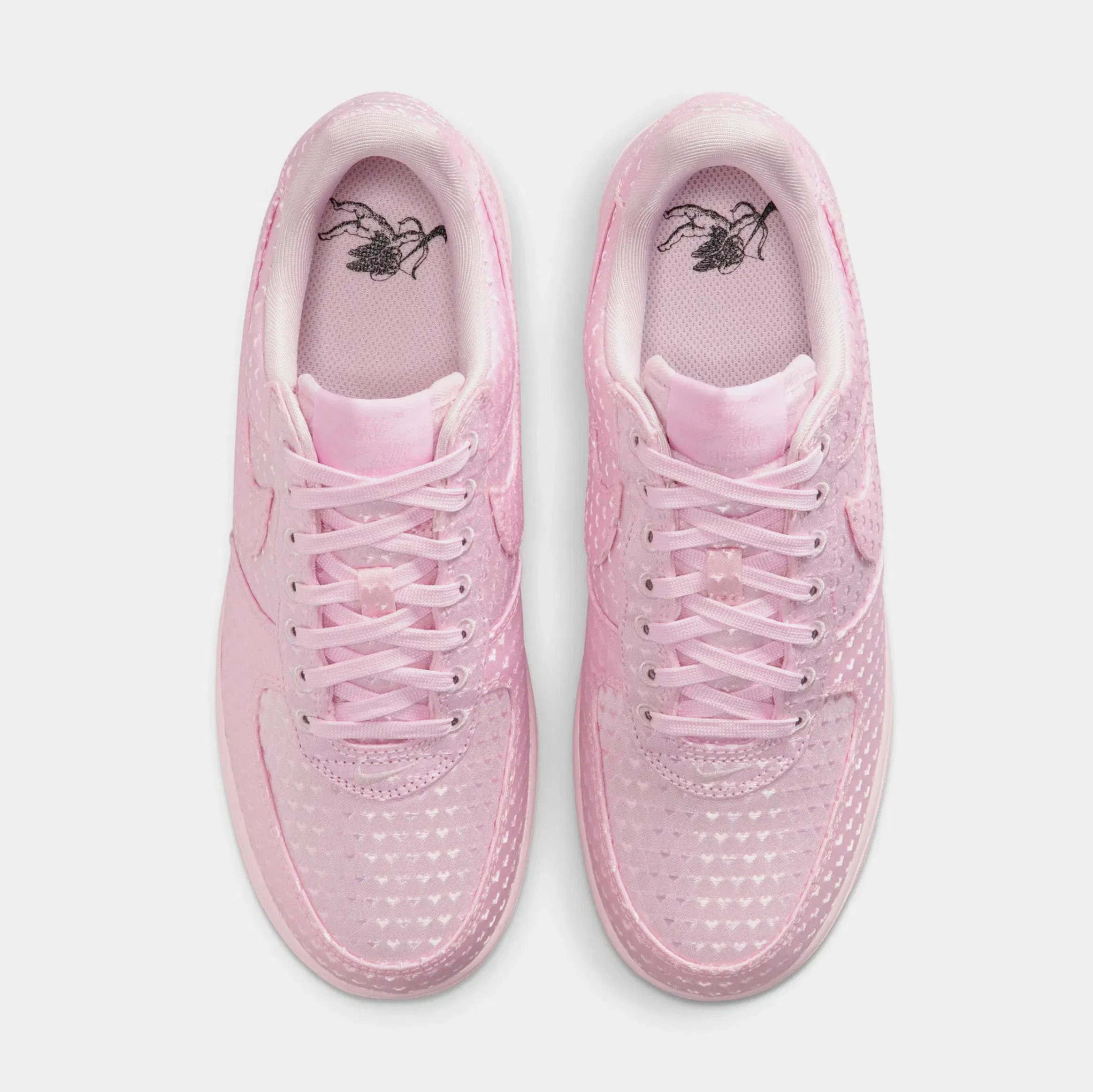Nike Air Force 1 Low SE Valentines Day Locket Womens Lifestyle Shoes (Pink Foam/Pink Foam/Black)