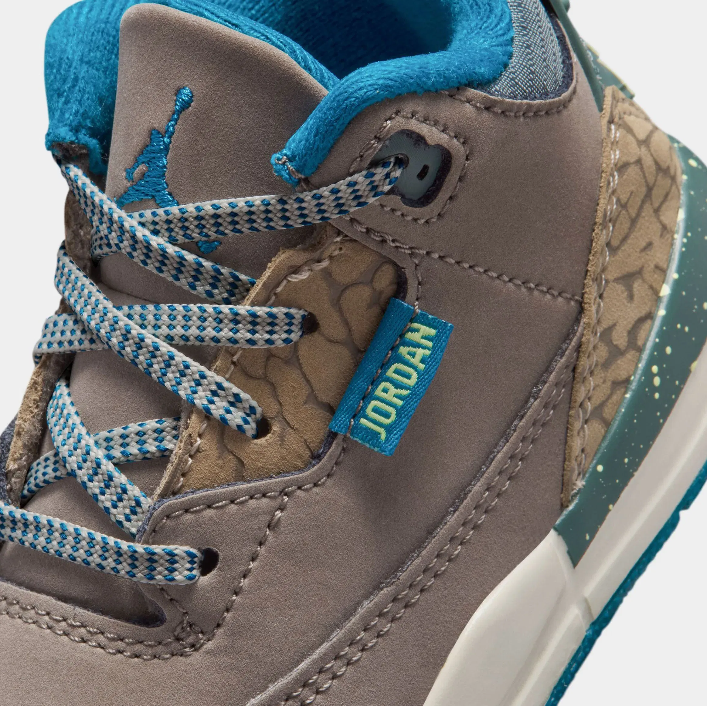 Air Jordan 3 Retro Olive Grey Infant Toddler Lifestyle Shoes (Olive Grey/Green Abyss/Khaki/Sea Glass)