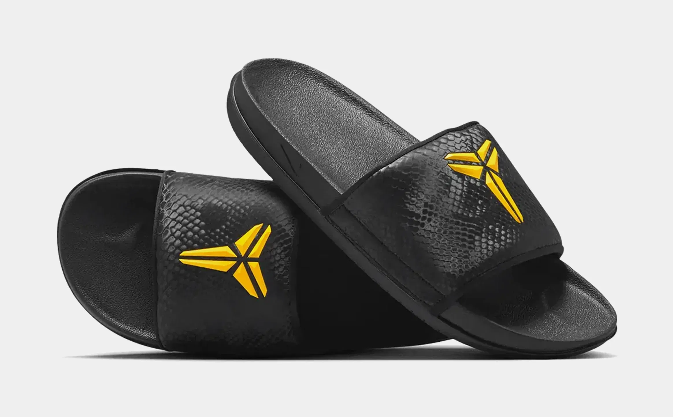 Nike Kobe Offcourt Slide Mens Sandals (Black/University Gold)