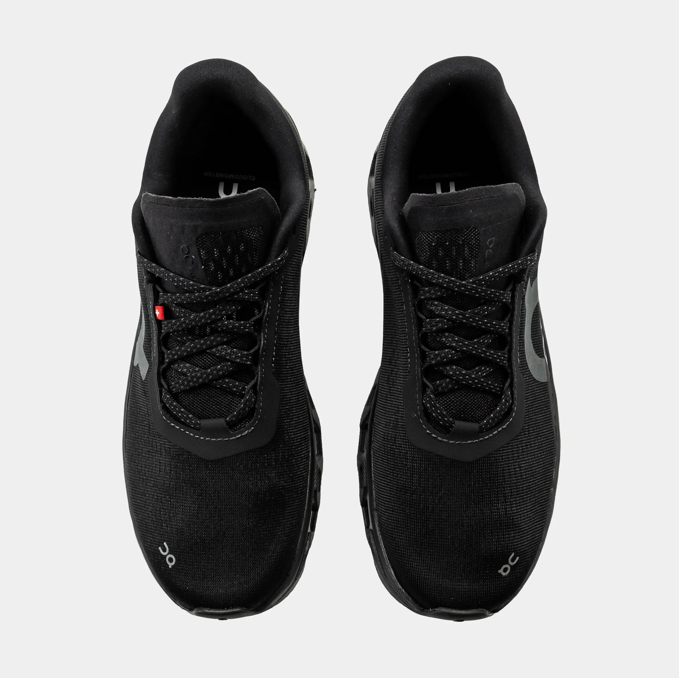 On Running Cloudmonster Mens Running Shoes (Black/Black)