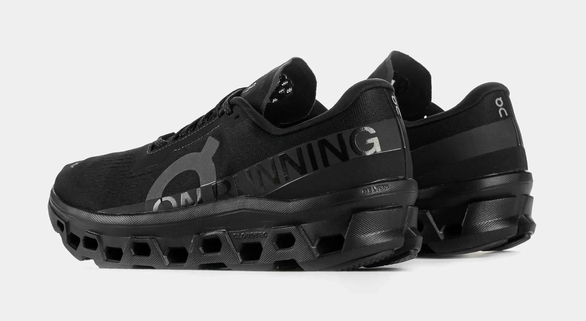 On Running Cloudmonster Mens Running Shoes (Black/Black)