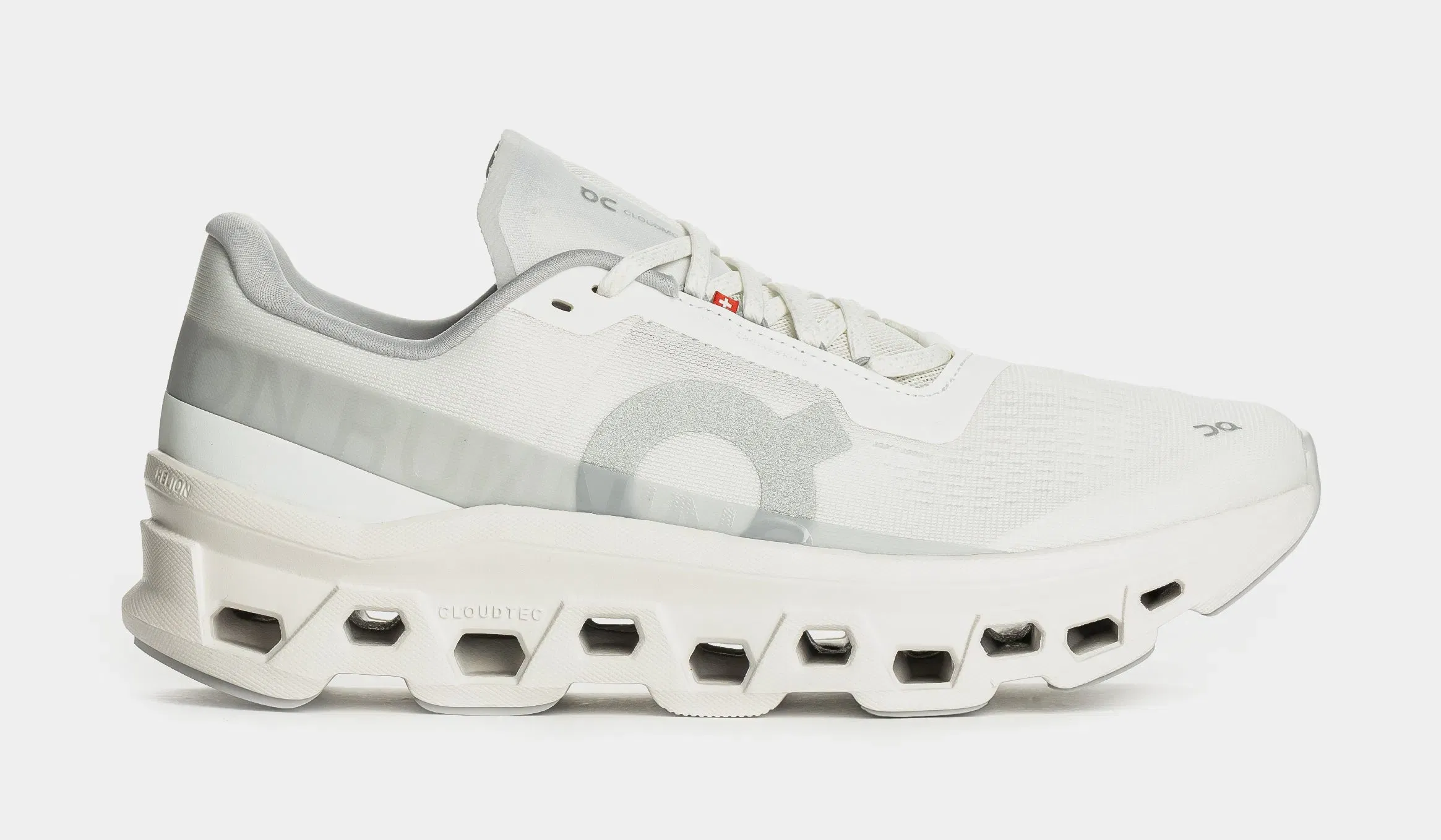 On Running Cloudmonster Mens Running Shoes (White/White)