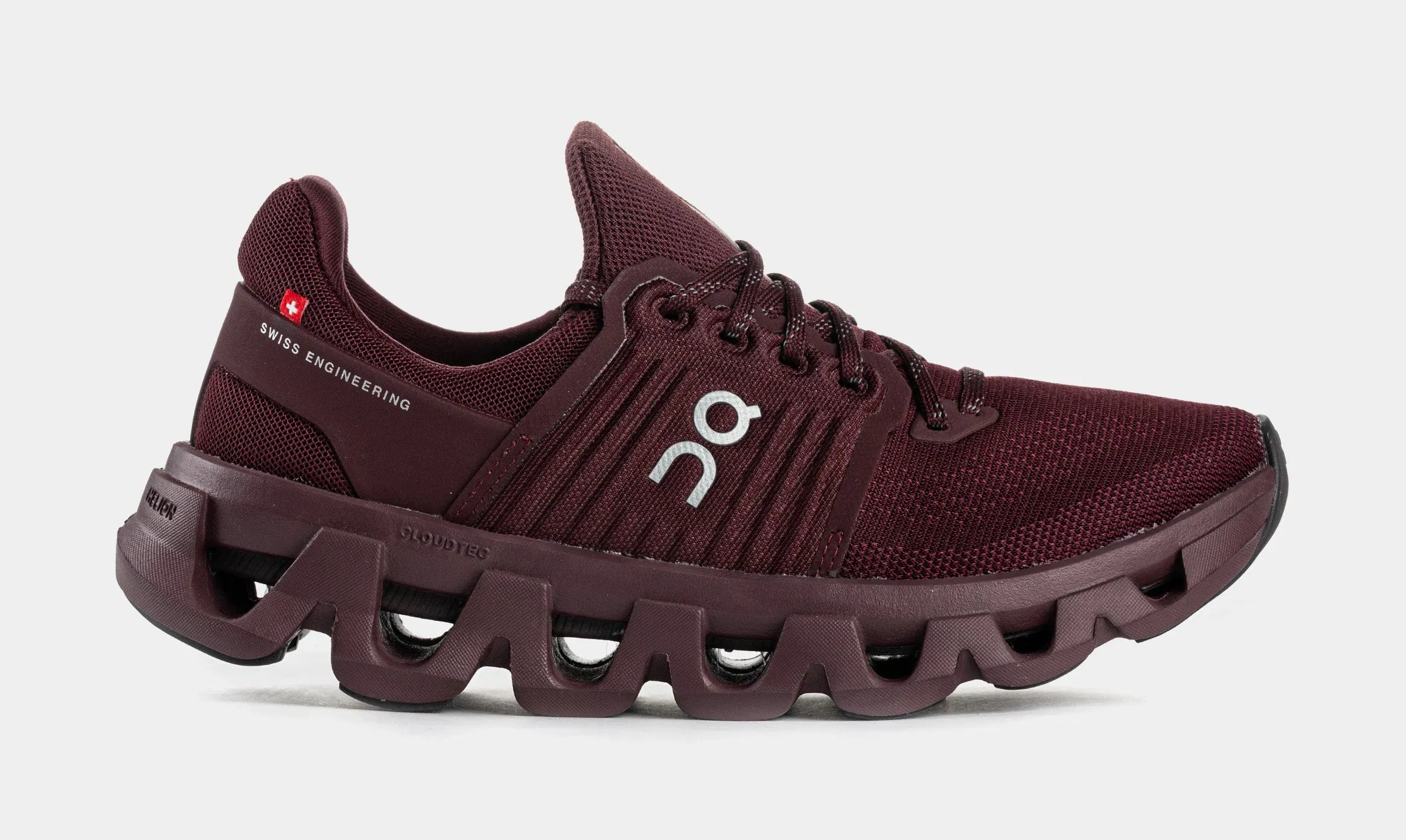 On Running Cloudswift 4 All Day Womens Running Shoes (Maroon/Maroon)