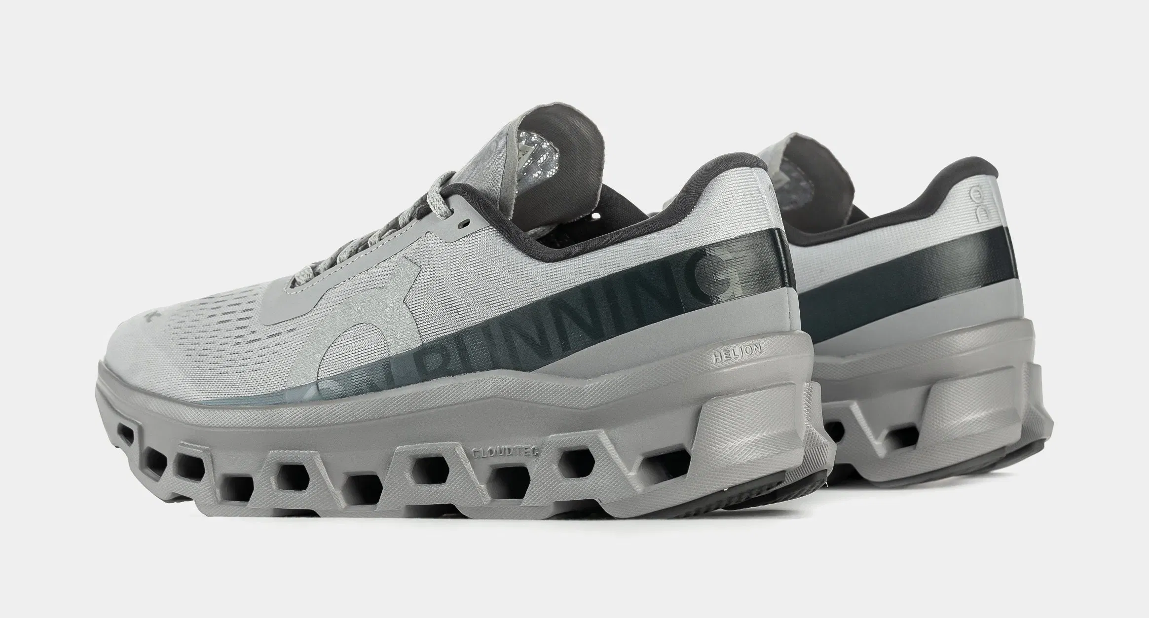 On Running Cloudmonster Mens Running Shoes (Glacier/Alloy)
