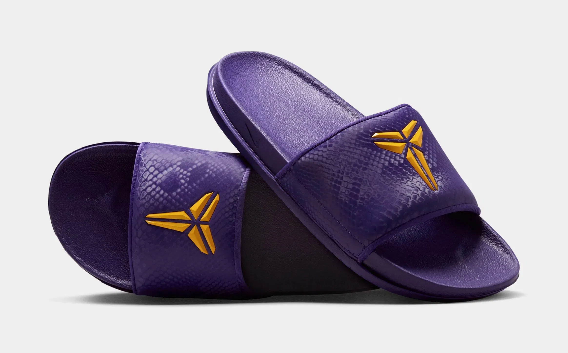 Nike Kobe Offcourt Slide Mens Sandal (Court Purple/University Gold)