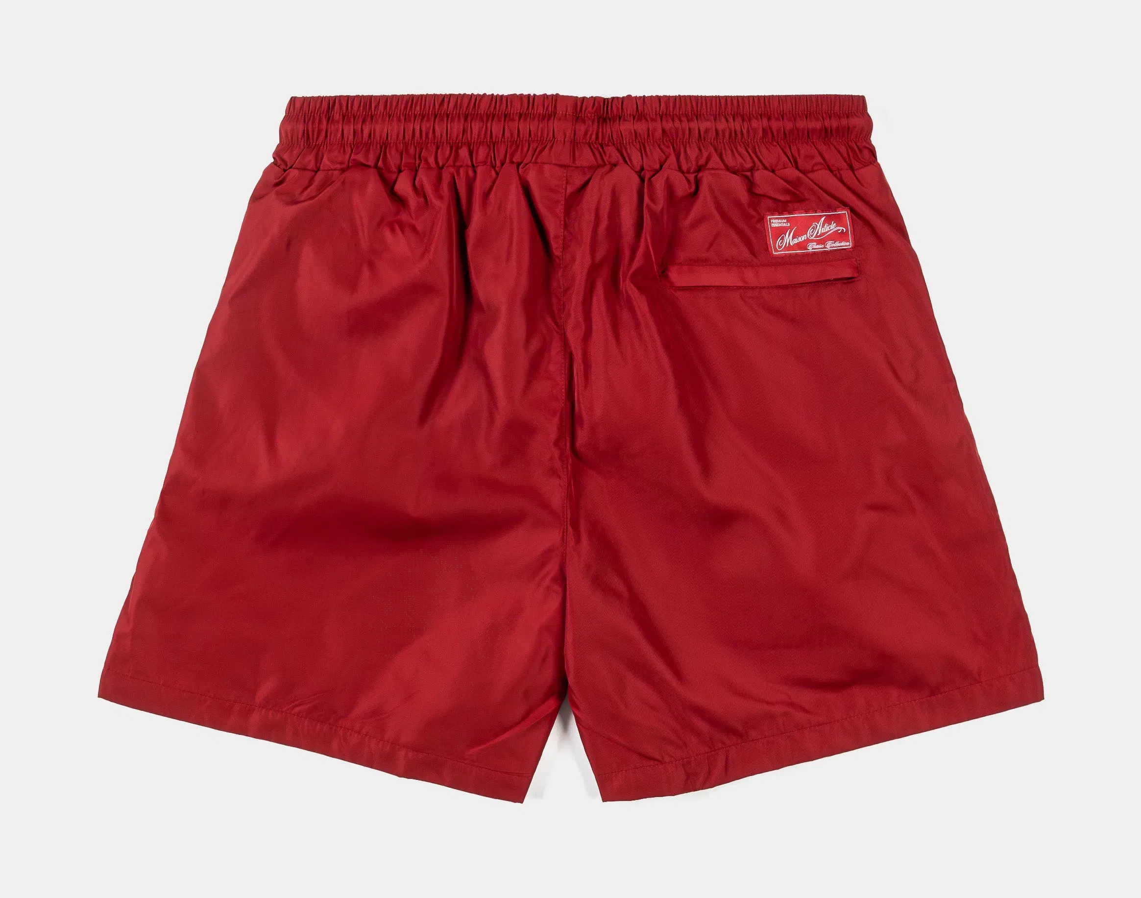 MAISON ARTICLE Nylon Hybrid Mens Shorts (Red)