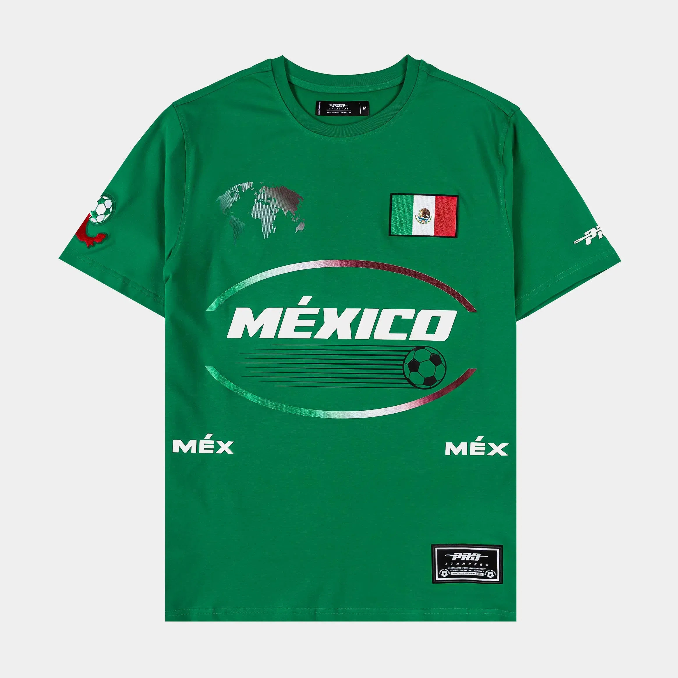 PRO STANDARD Mexico Nations Mens Short Sleeve Shirt (Kelly Green)