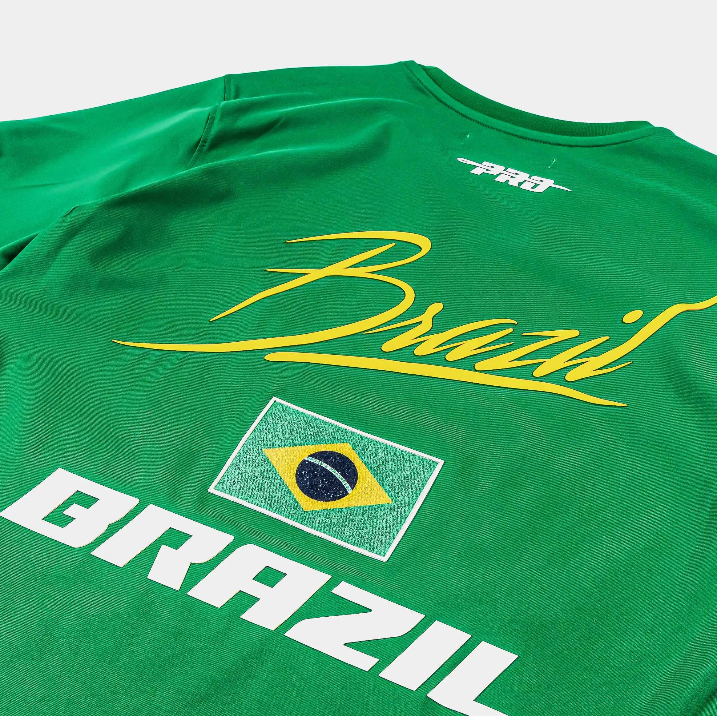 PRO STANDARD Brasil Nations Mens Short Sleeve Shirt (Kelly Green)