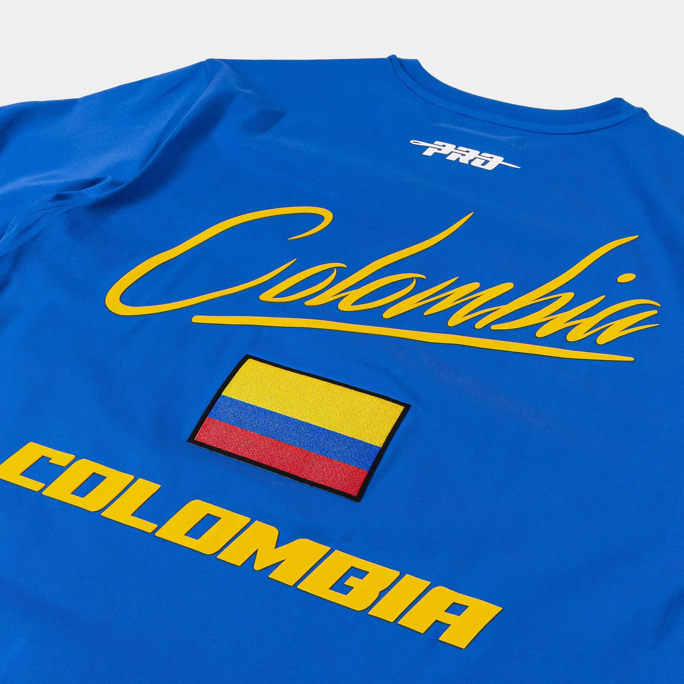 PRO STANDARD Columbia Nations Mens Short Sleeve Shirt (Royal Blue)