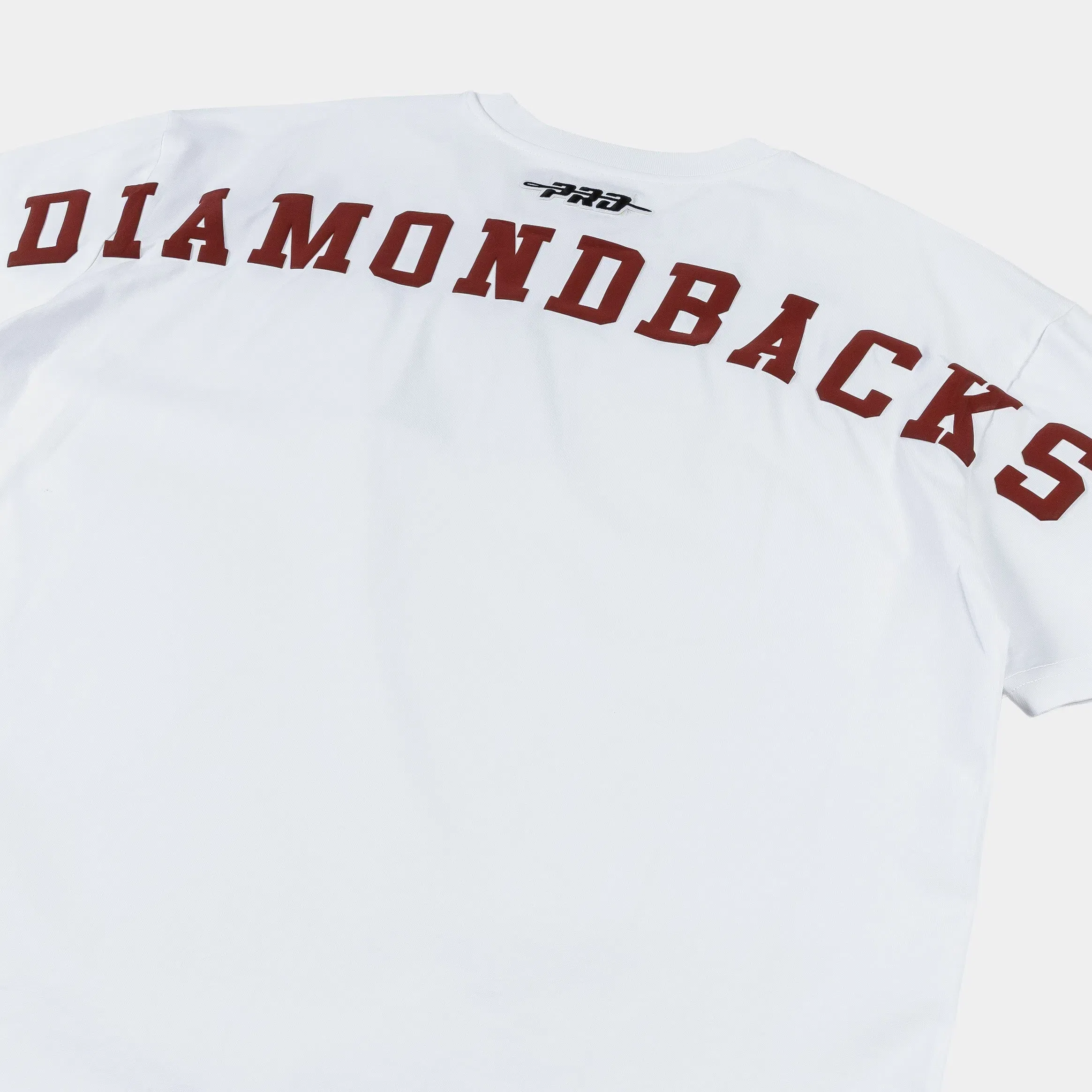 PRO STANDARD Arizona Diamondbacks Wingspan Drop Shoulder Mens Short Sleeve Shirt (White)