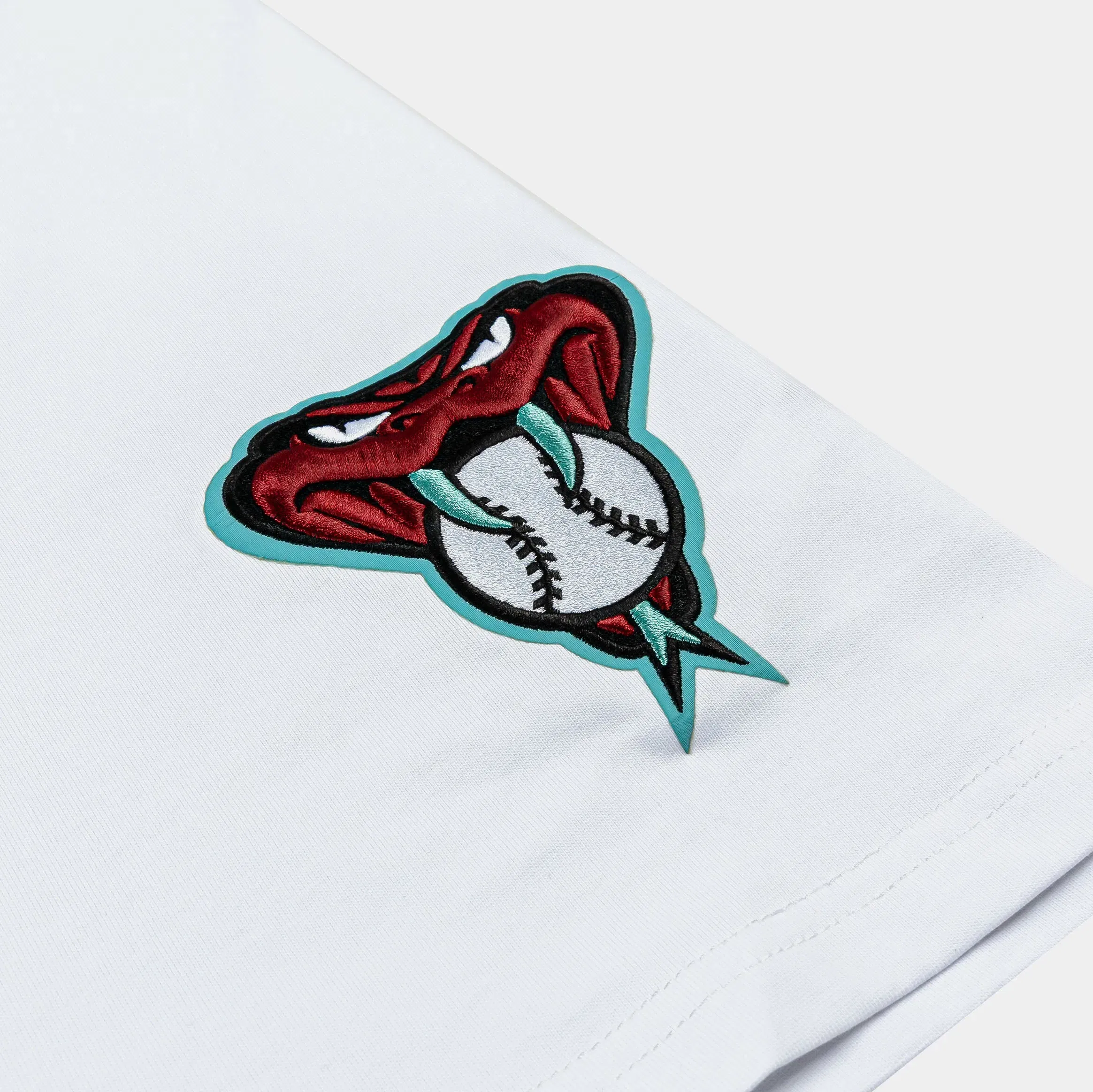 PRO STANDARD Arizona Diamondbacks Wingspan Drop Shoulder Mens Short Sleeve Shirt (White)