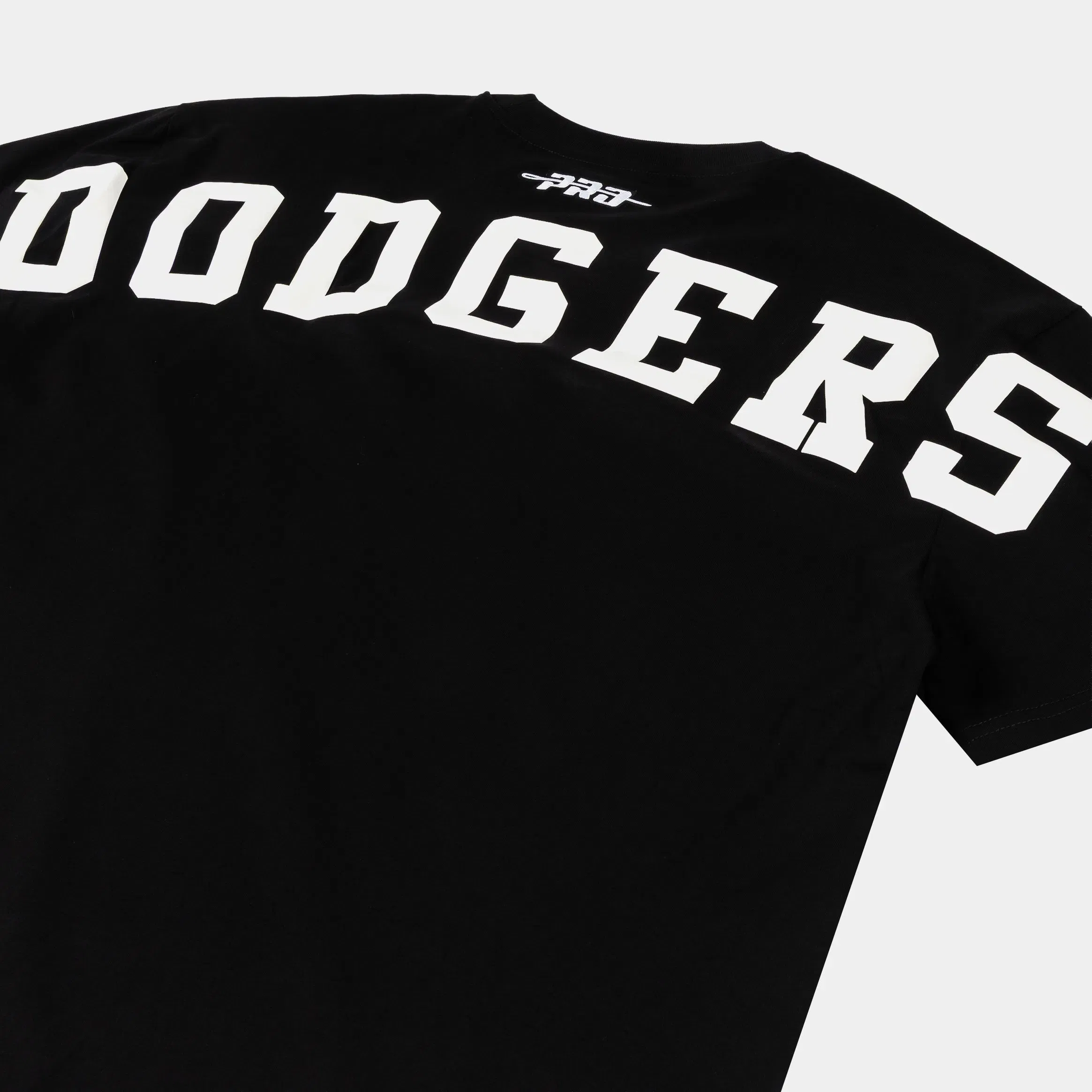 PRO STANDARD Los Angeles Dodgers Wingspan Drop Shoulder Mens Short Sleeve Shirt (Black)